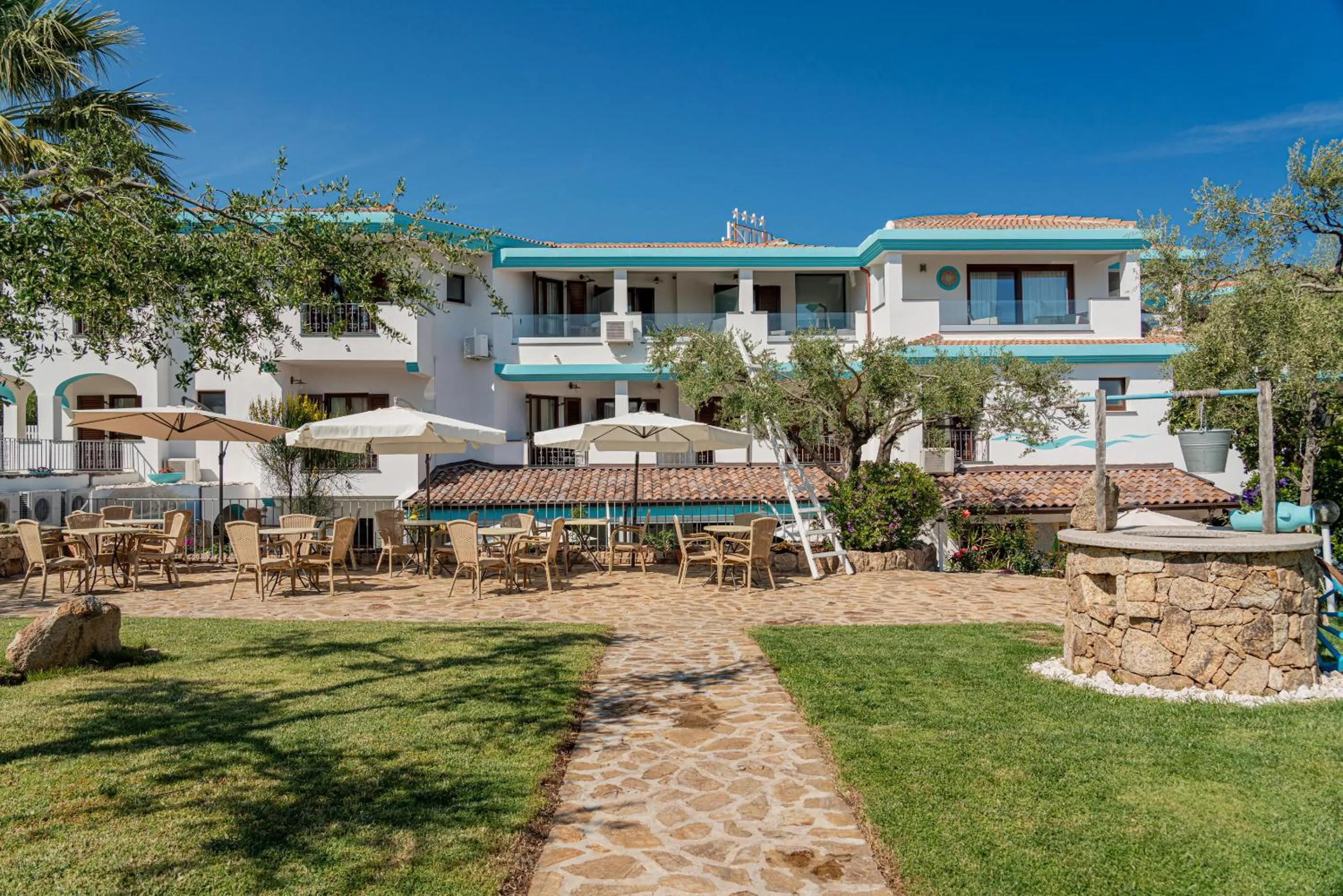 Property building in I Ginepri Hotel