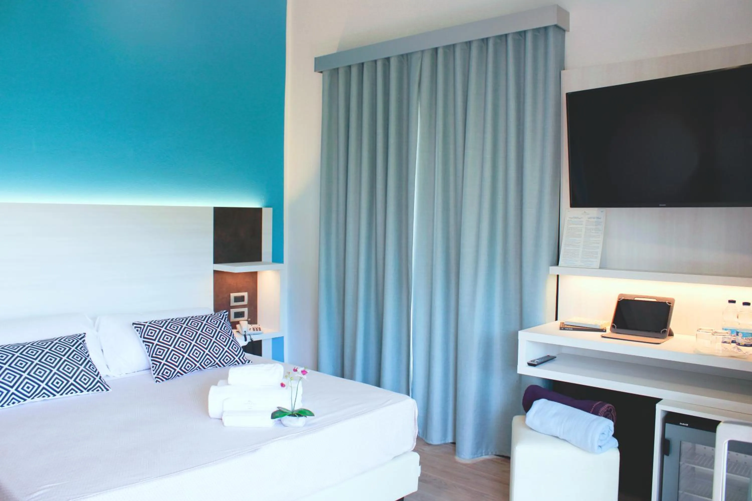 Bed in I Ginepri Hotel