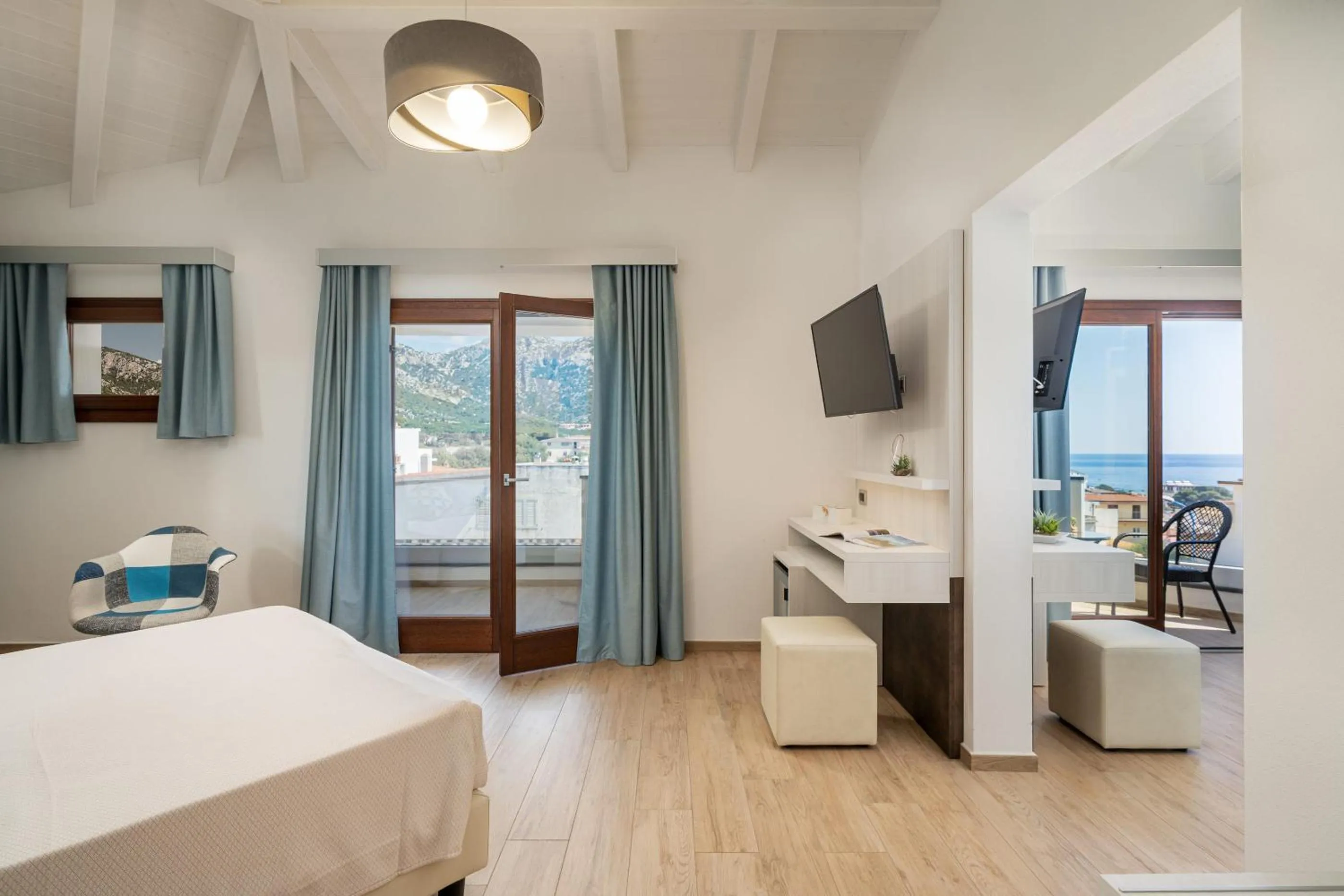 Bed in I Ginepri Hotel