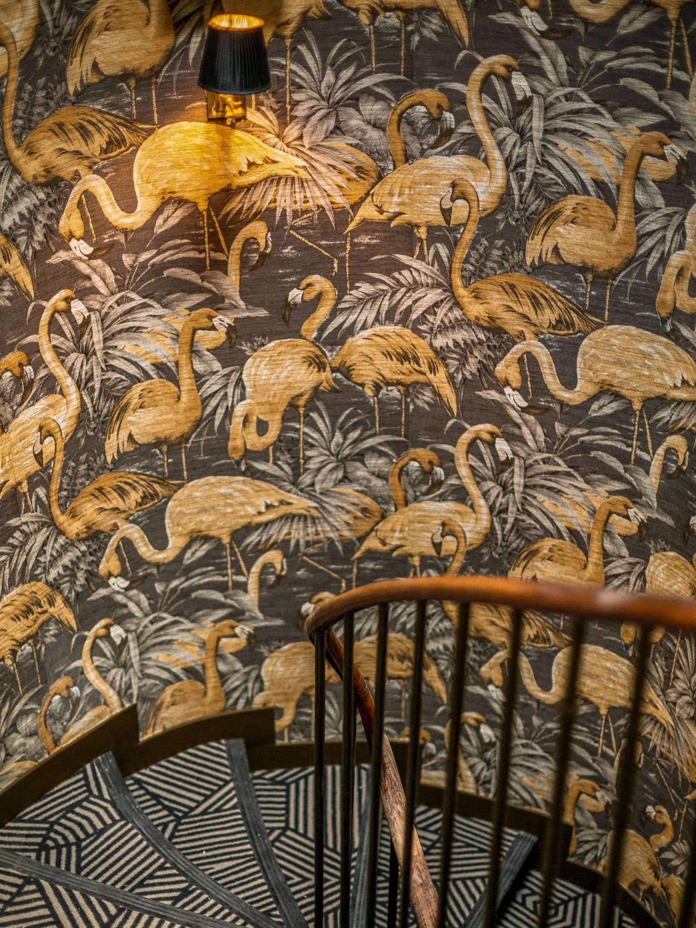 Decorative detail in Snob Hotel