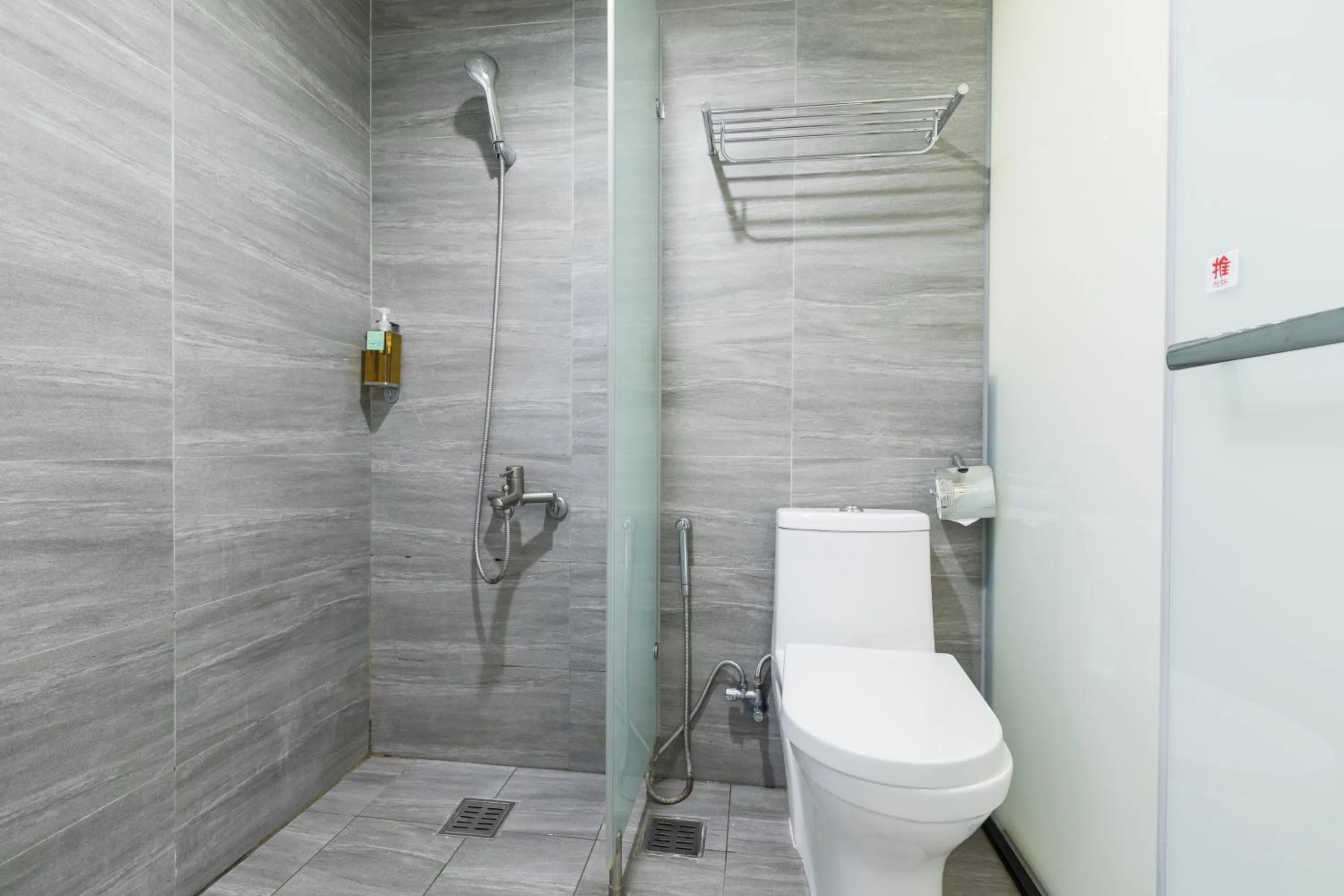 Shower in Home Rest Hotel