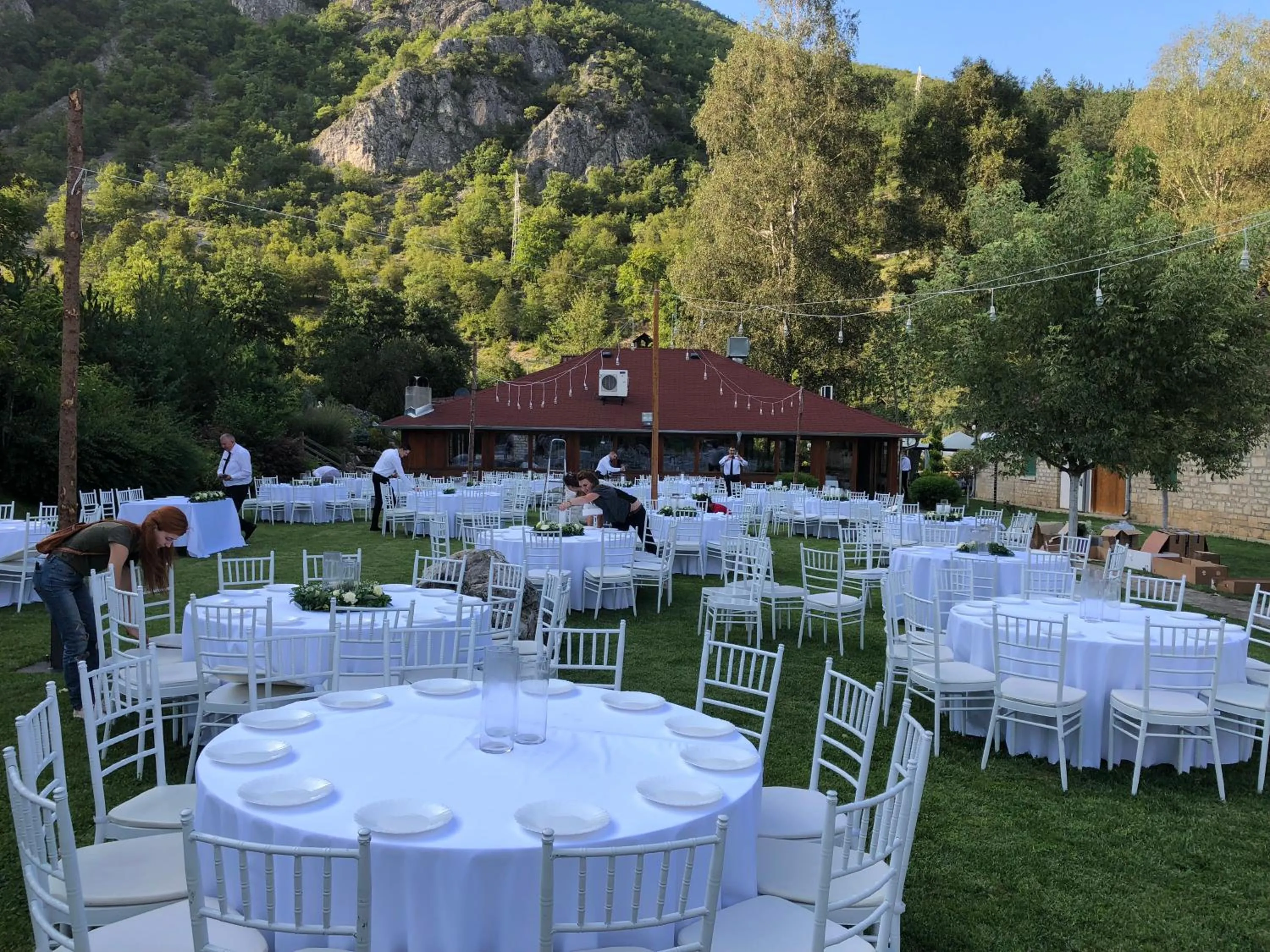 Garden in Hotel RAS Pazarište