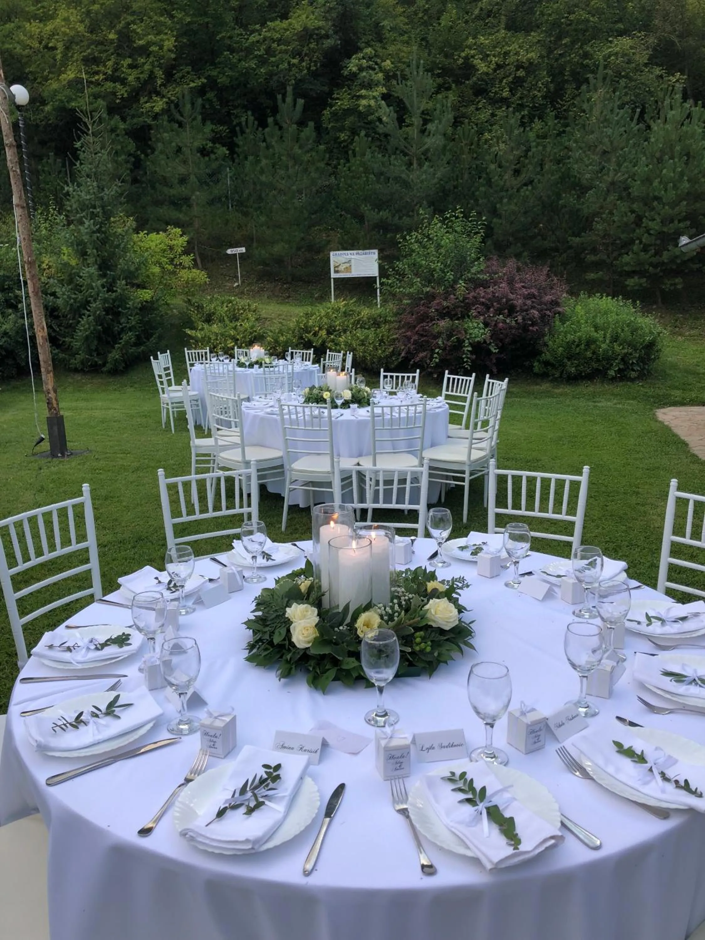 Garden in Hotel RAS Pazarište