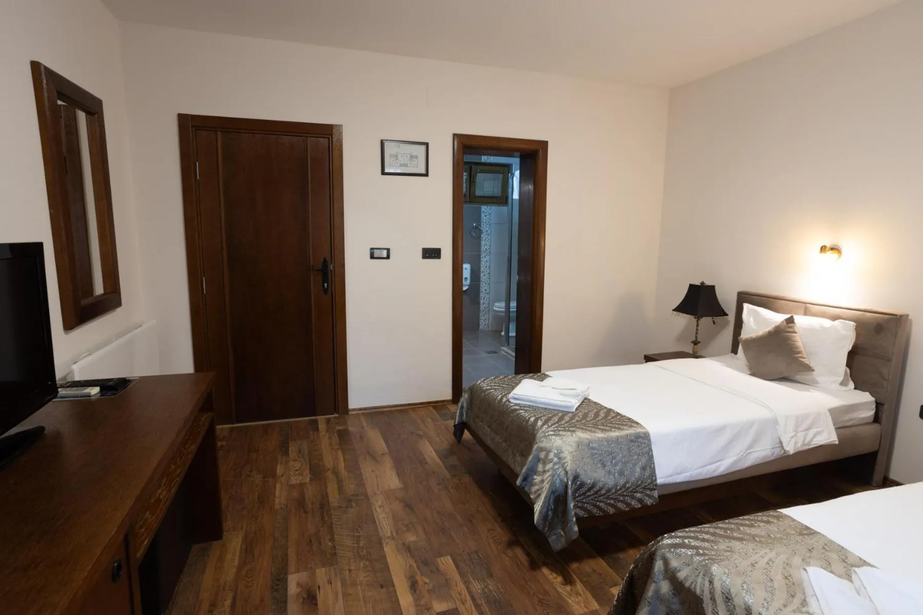 Bed in Hotel RAS Pazarište