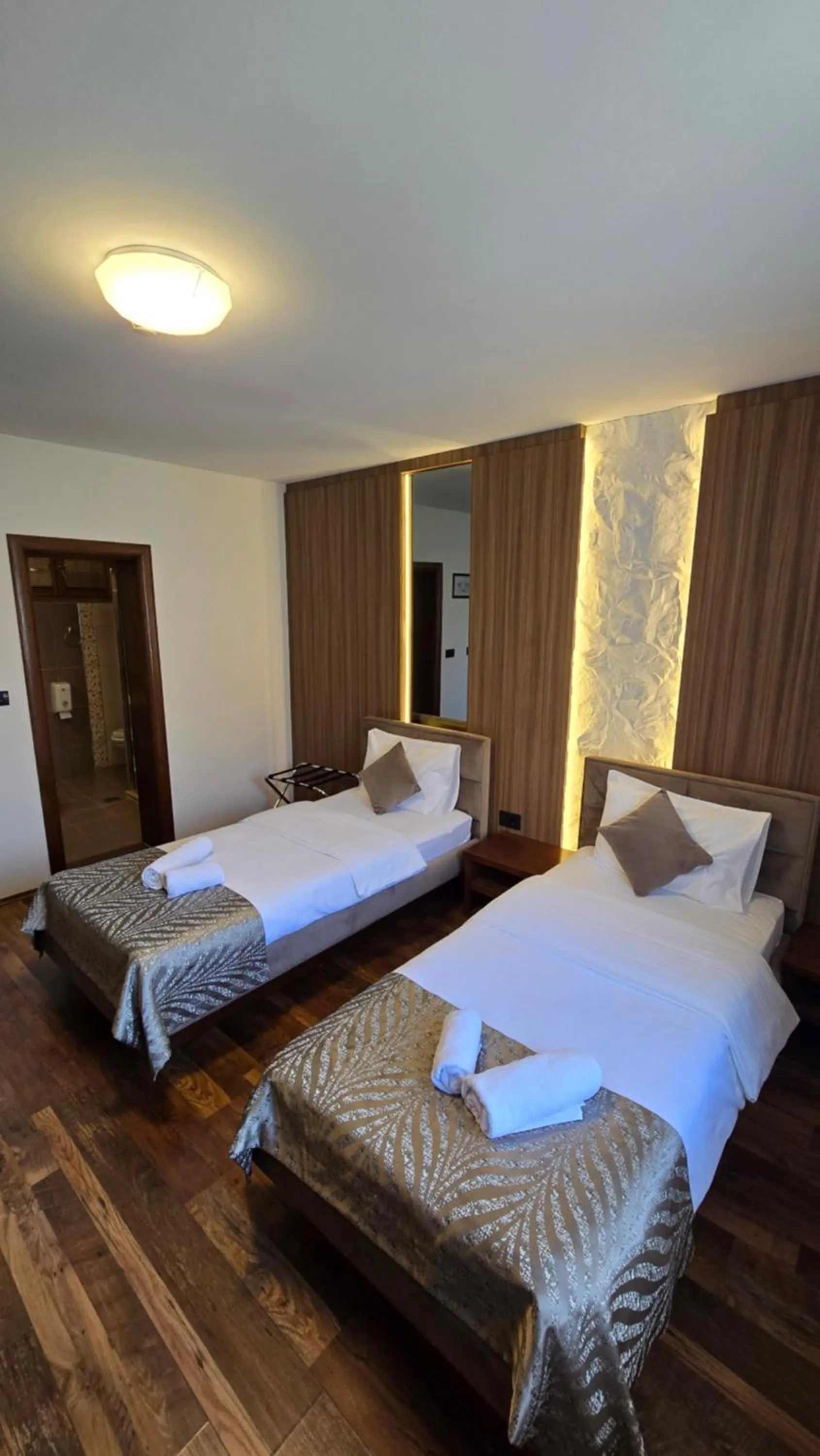 Bed in Hotel RAS Pazarište