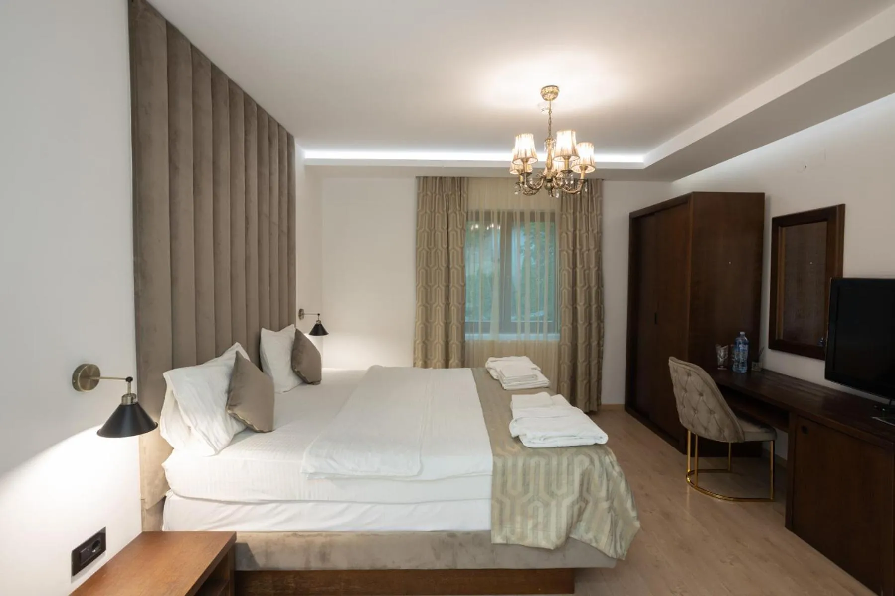 Bed in Hotel RAS Pazarište