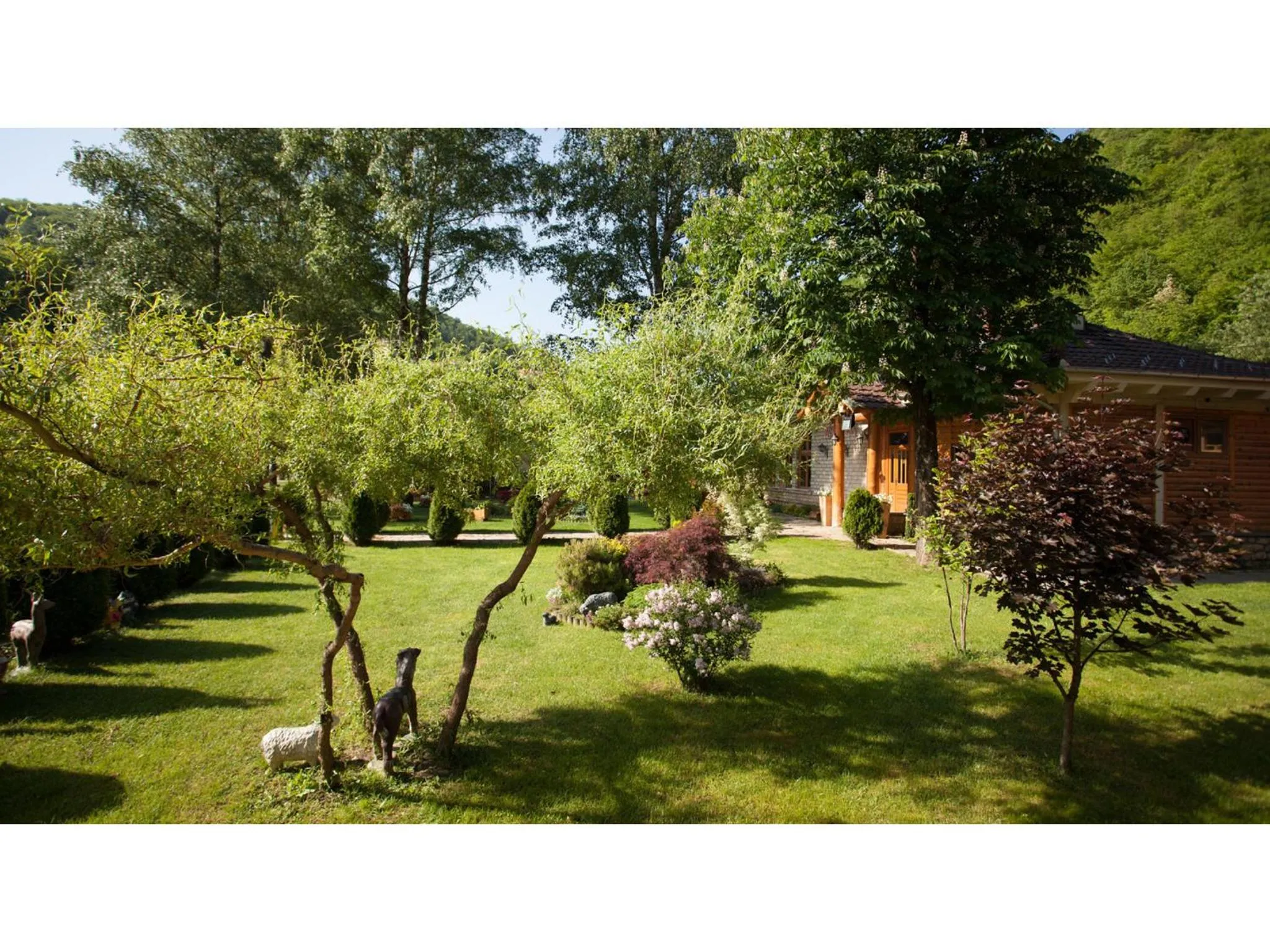 Garden in Hotel RAS Pazarište