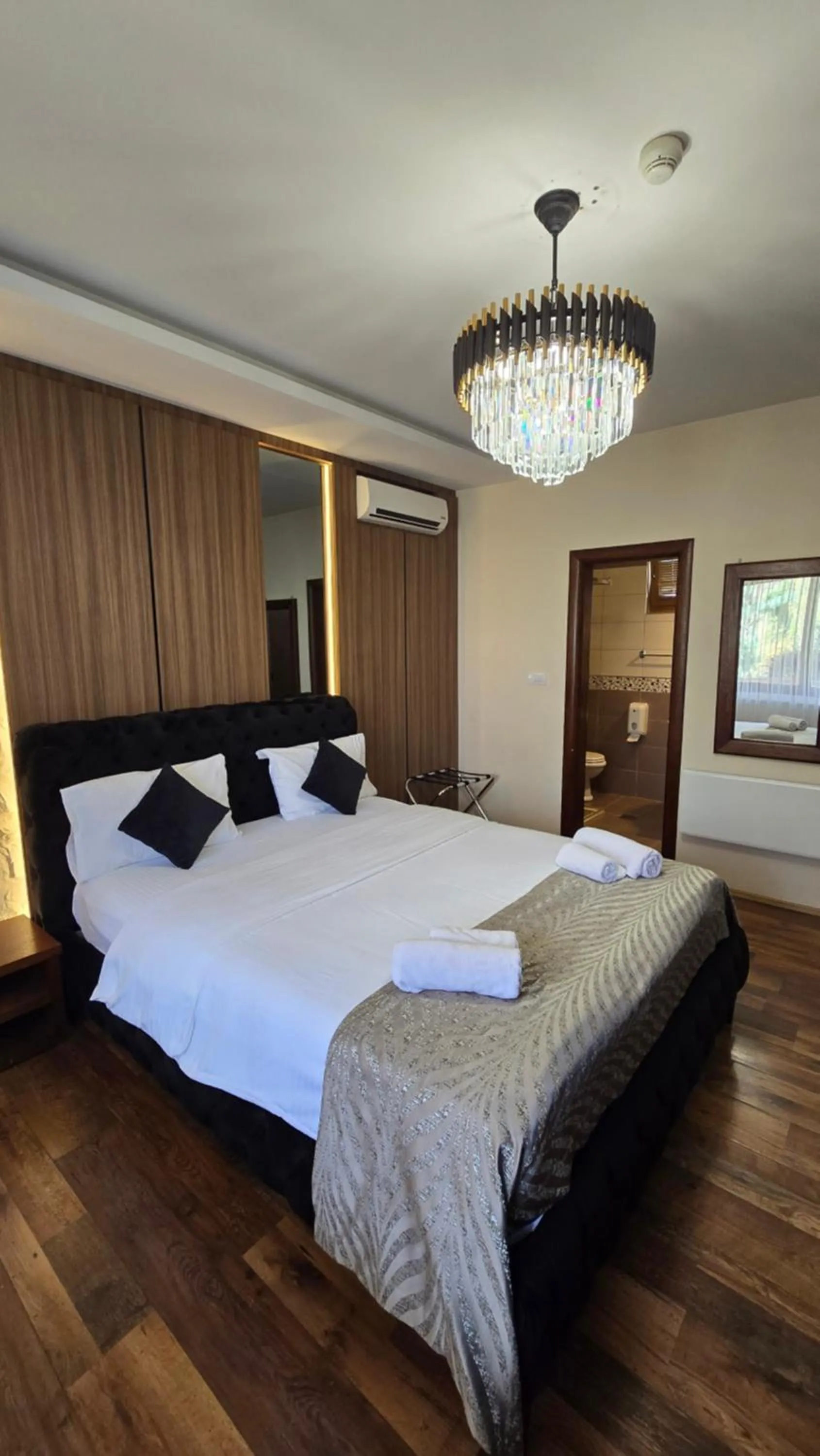 Bed in Hotel RAS Pazarište