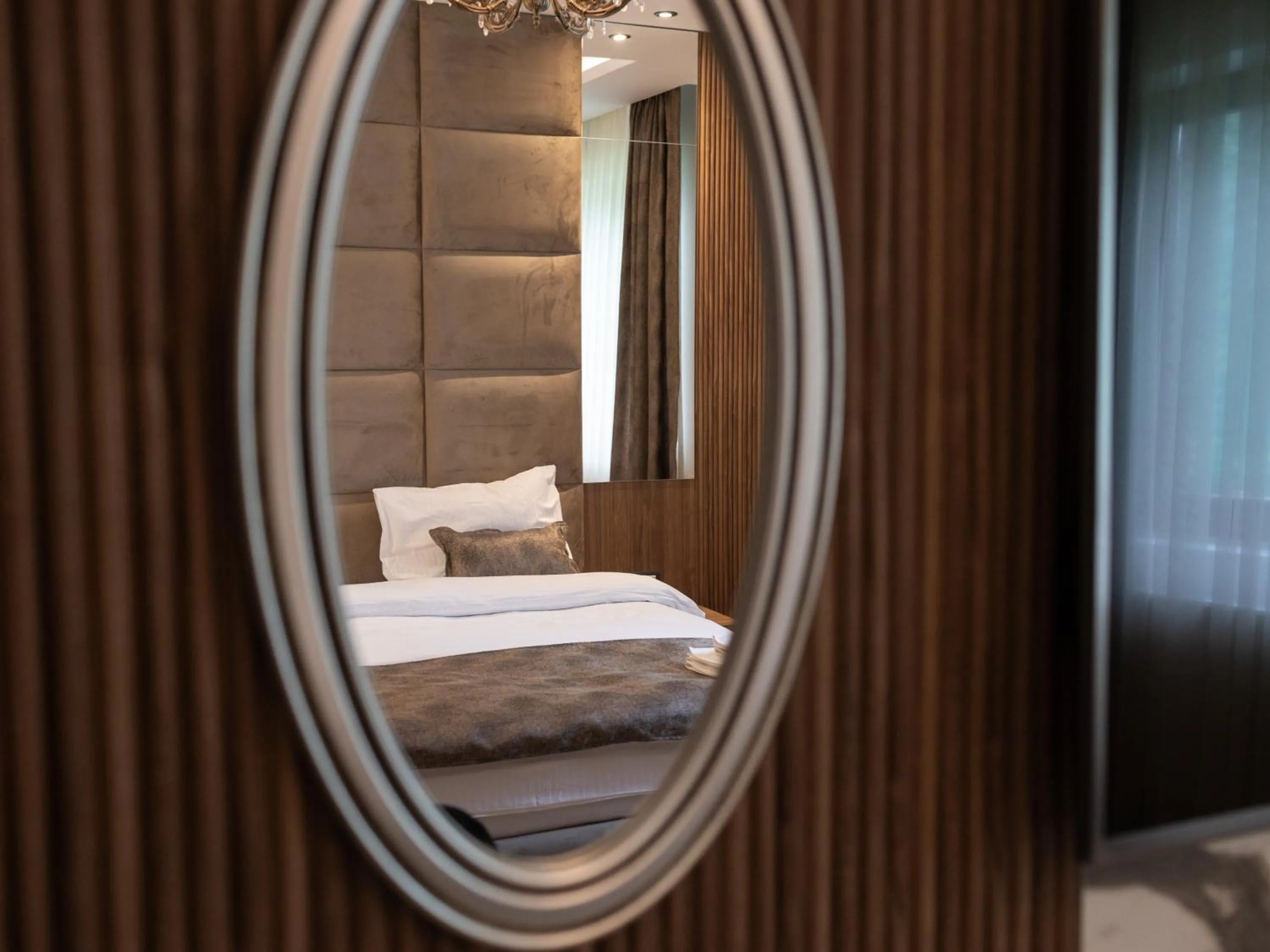Bed in Hotel RAS Pazarište