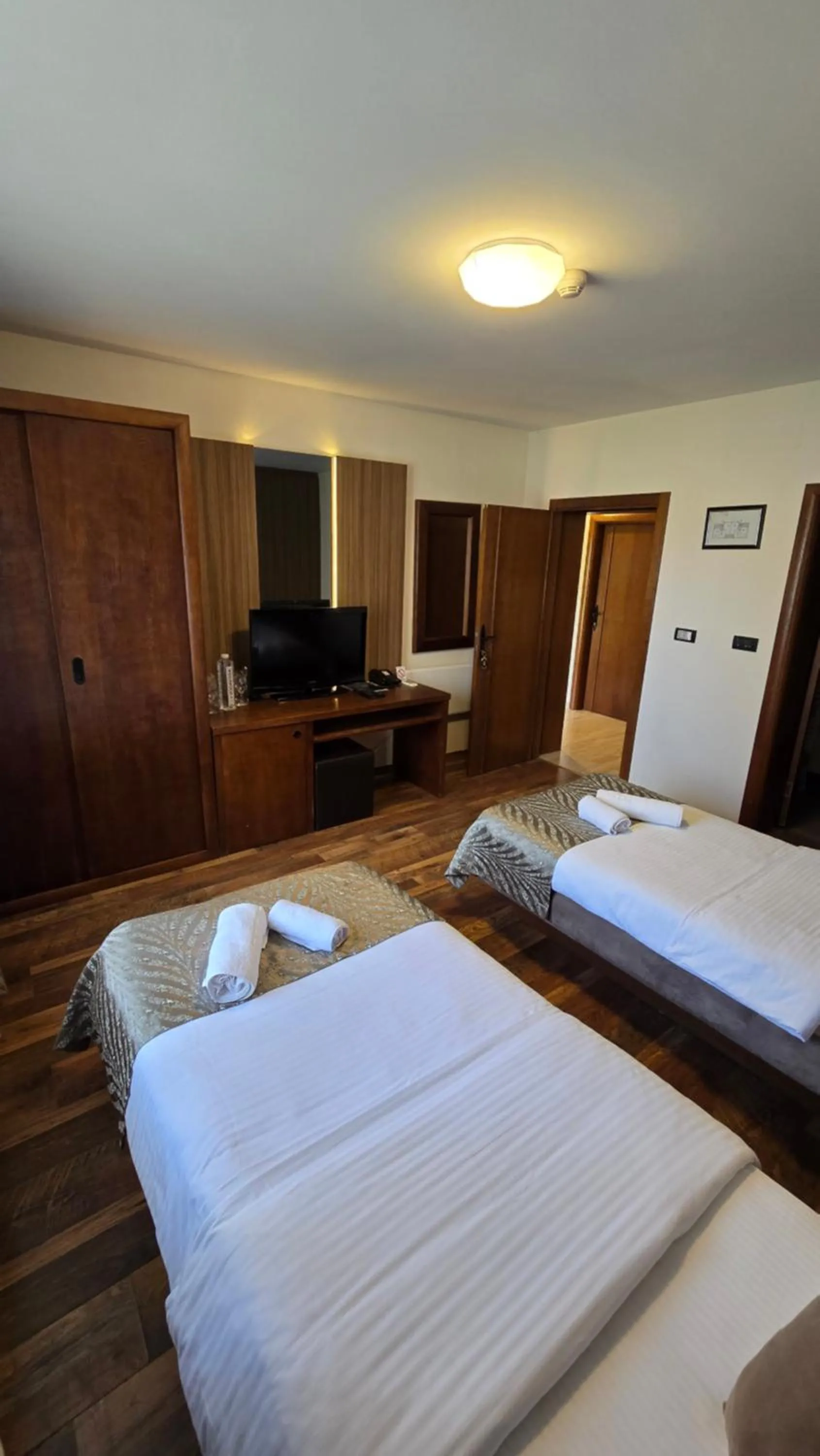 Bed in Hotel RAS Pazarište