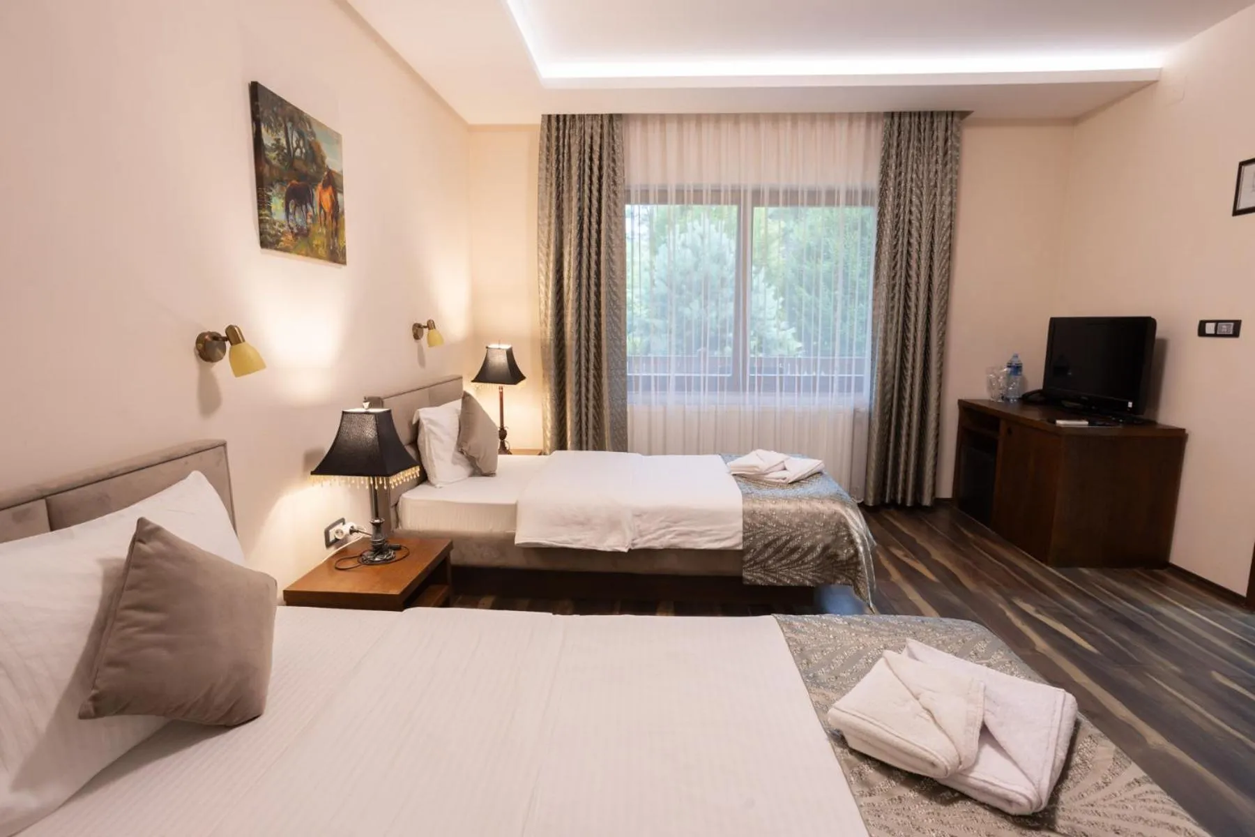 Bed in Hotel RAS Pazarište