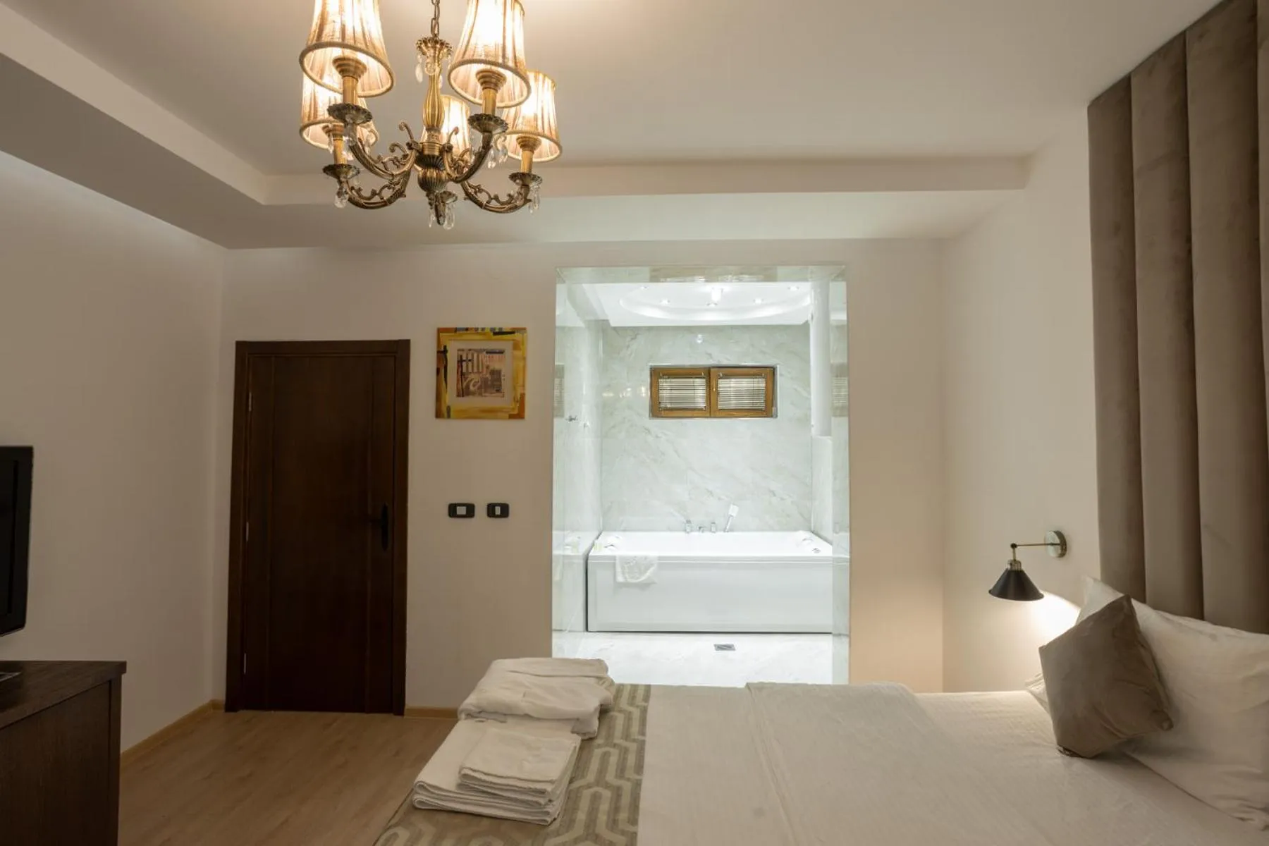 Bed in Hotel RAS Pazarište