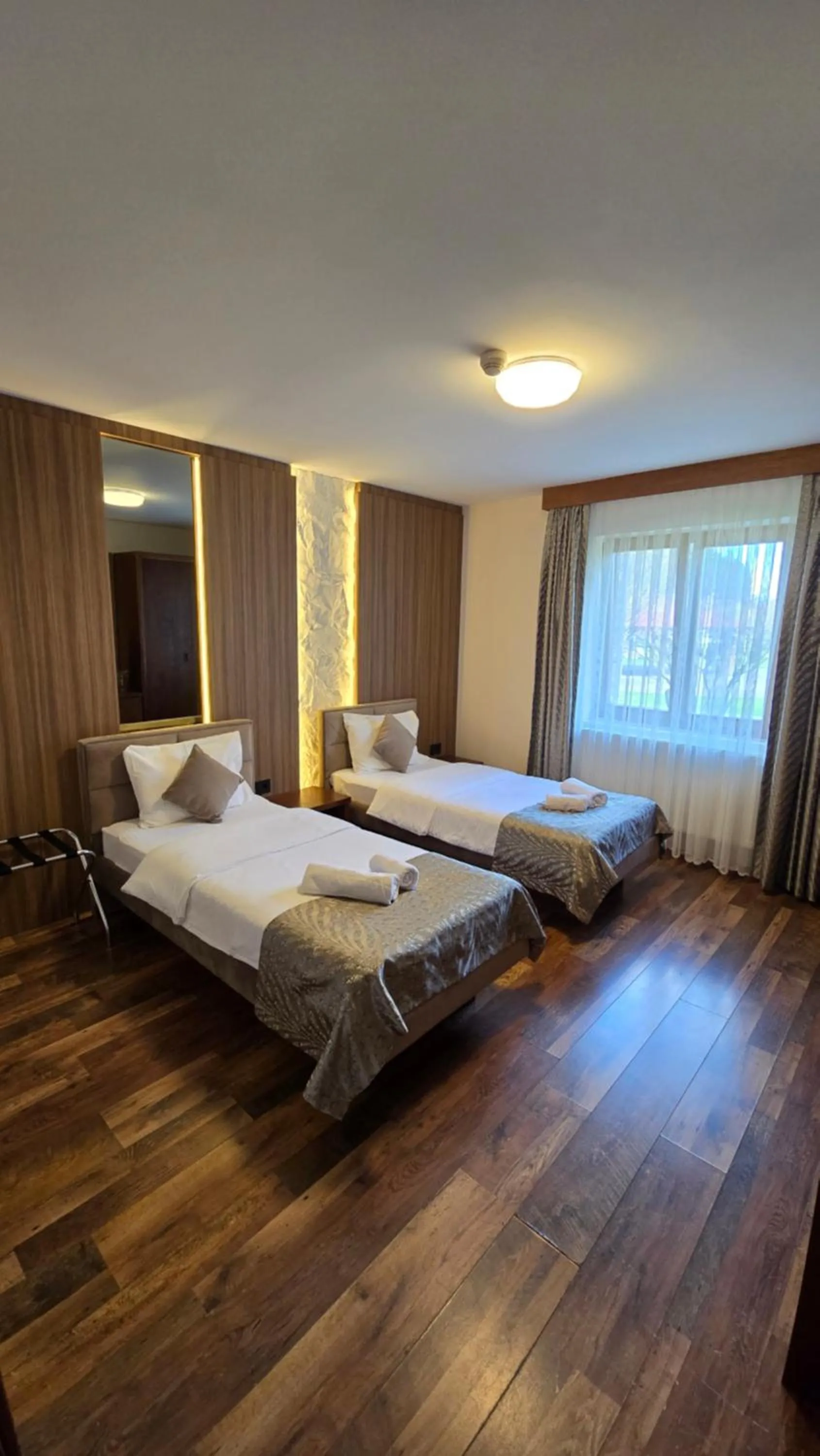 Bed in Hotel RAS Pazarište