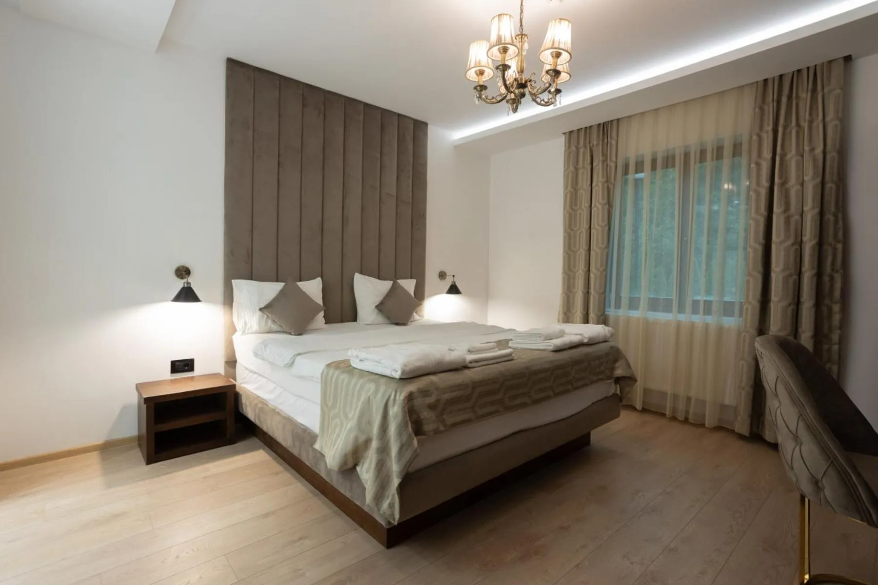 Bed in Hotel RAS Pazarište