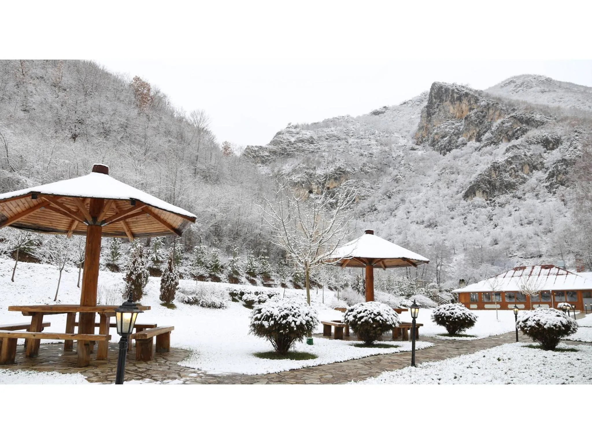 Garden in Hotel RAS Pazarište