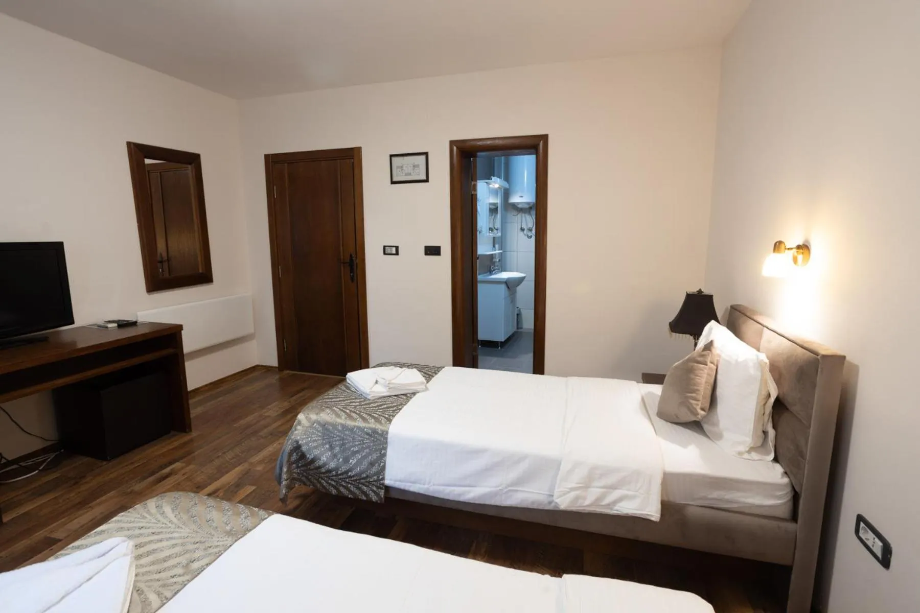 Bed in Hotel RAS Pazarište