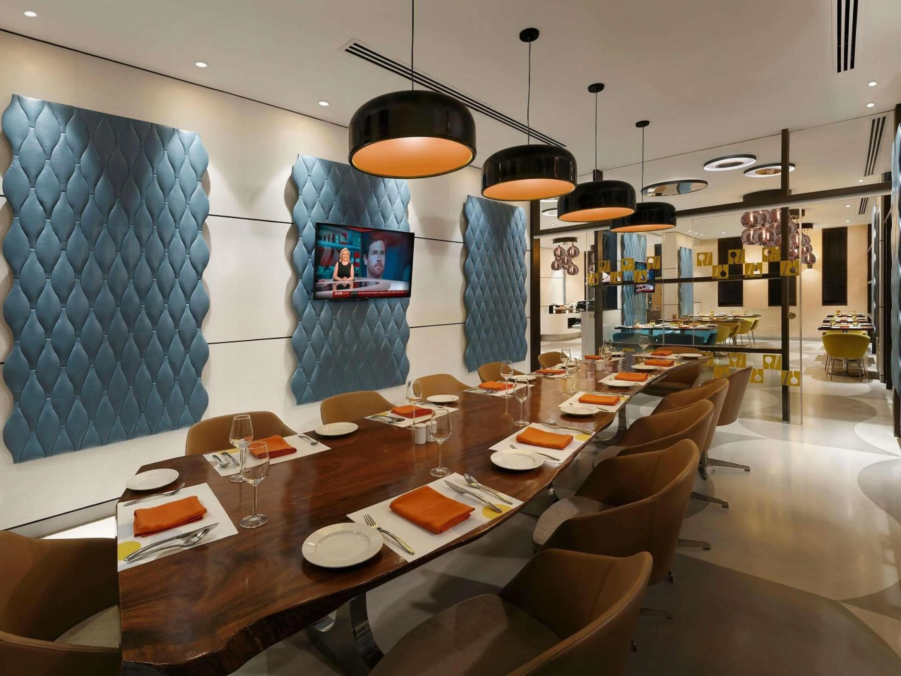 Restaurant/places to eat in Novotel Guwahati GS Road