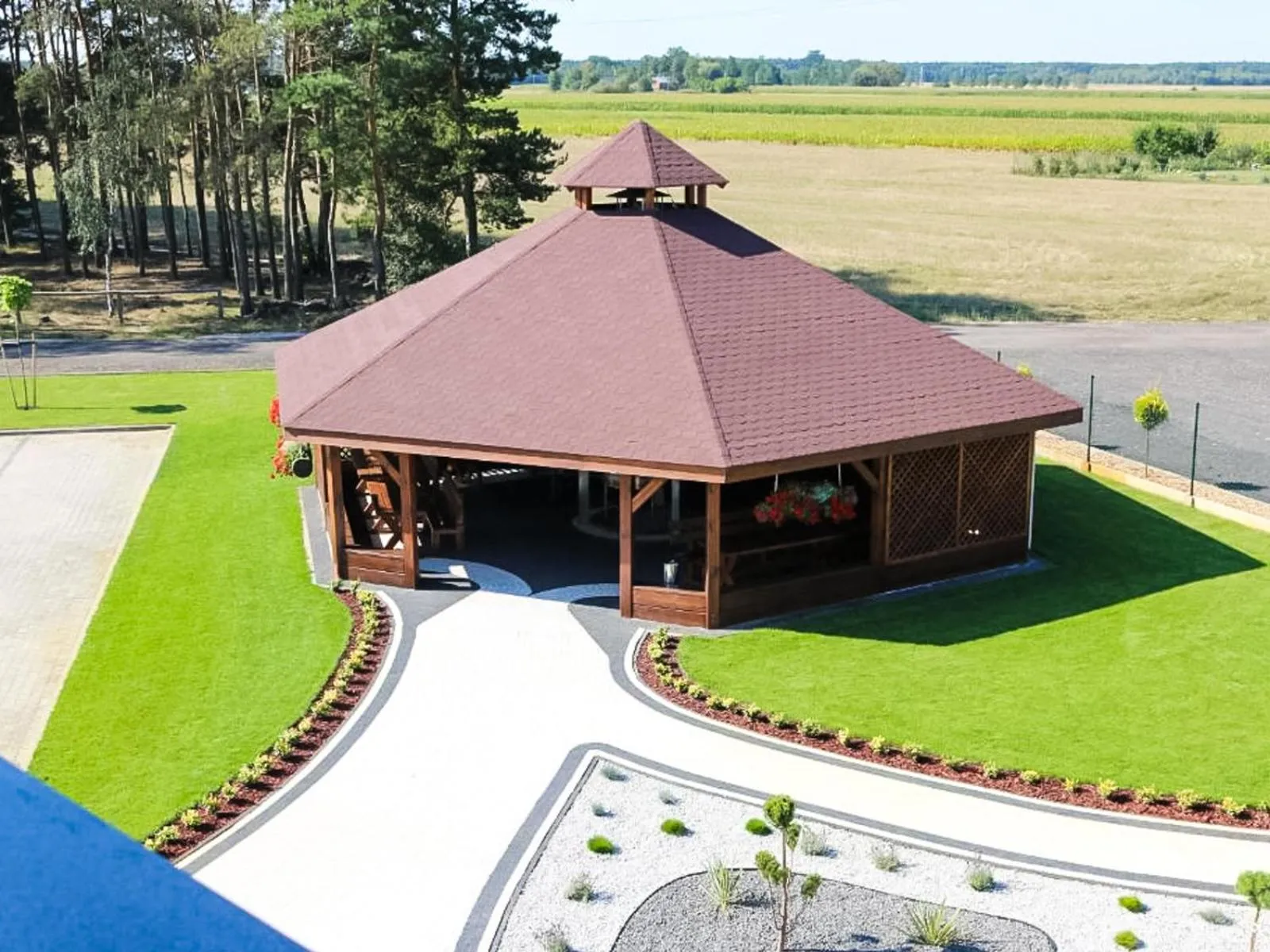 Natural landscape in Biały Dwór