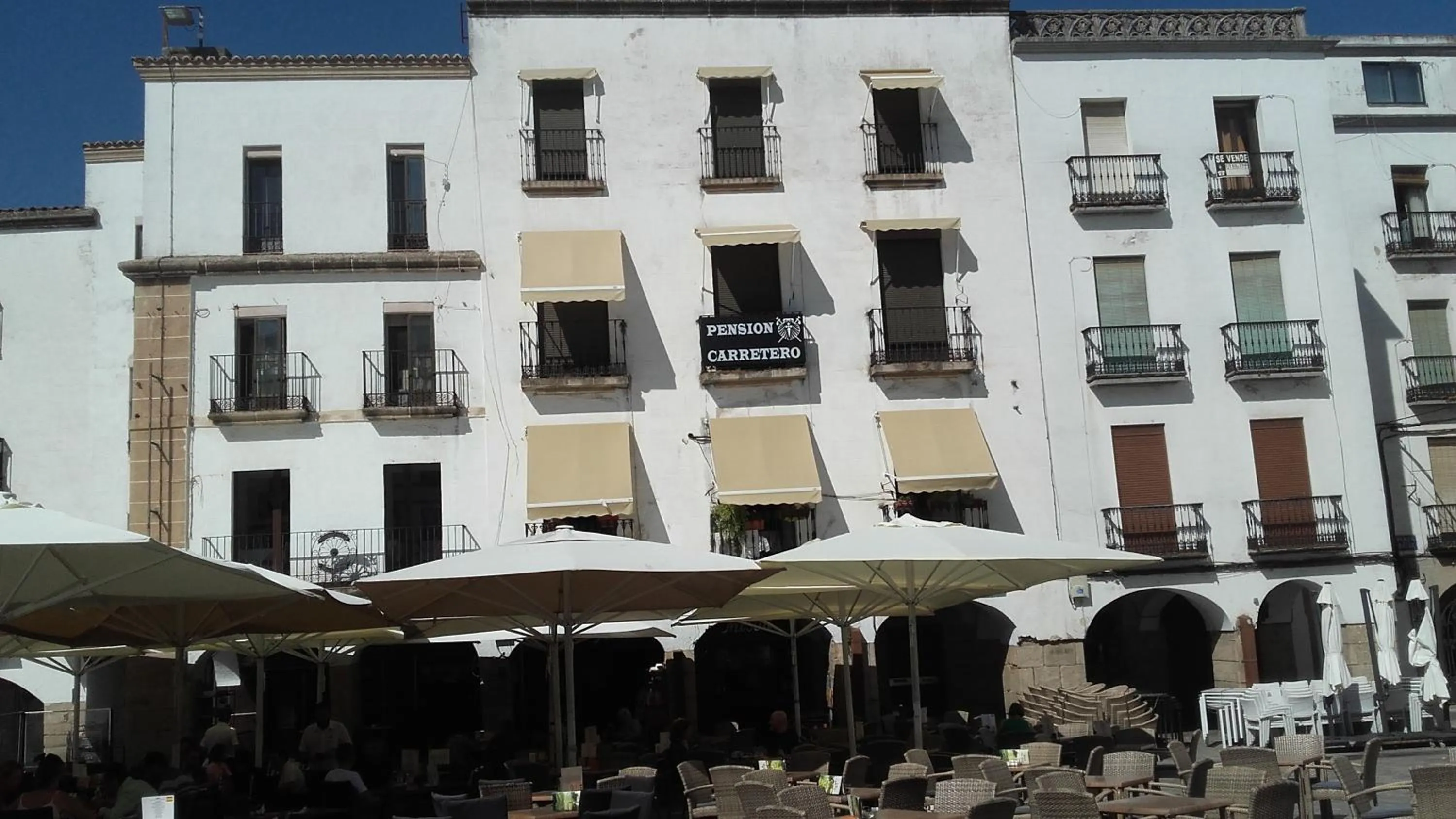 Facade/entrance in Pension Carretero