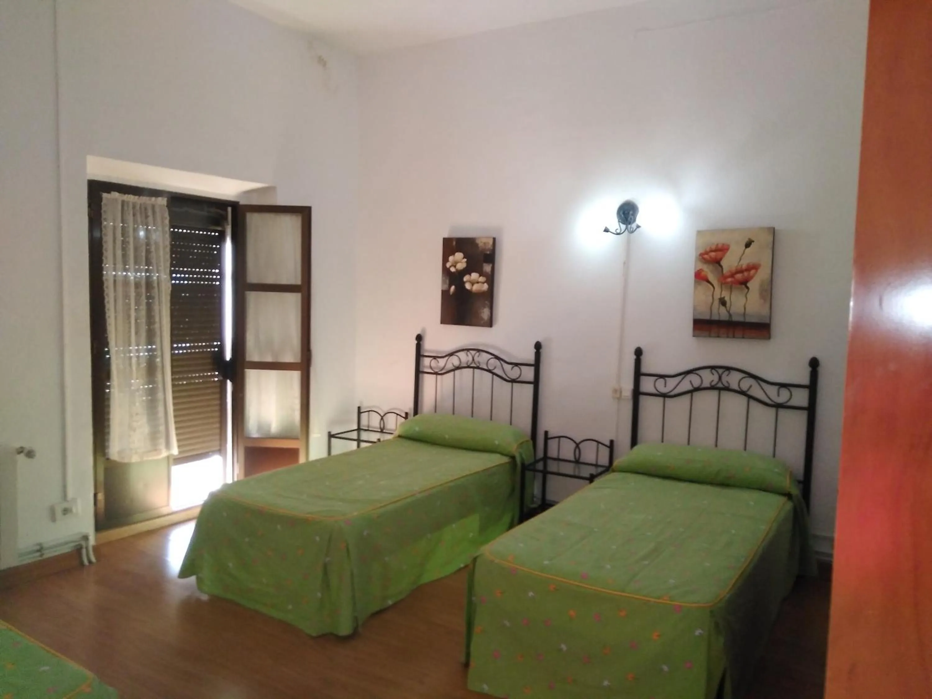 Bed in Pension Carretero