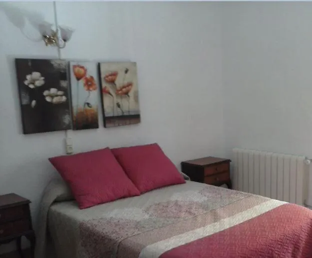 Bed in Pension Carretero
