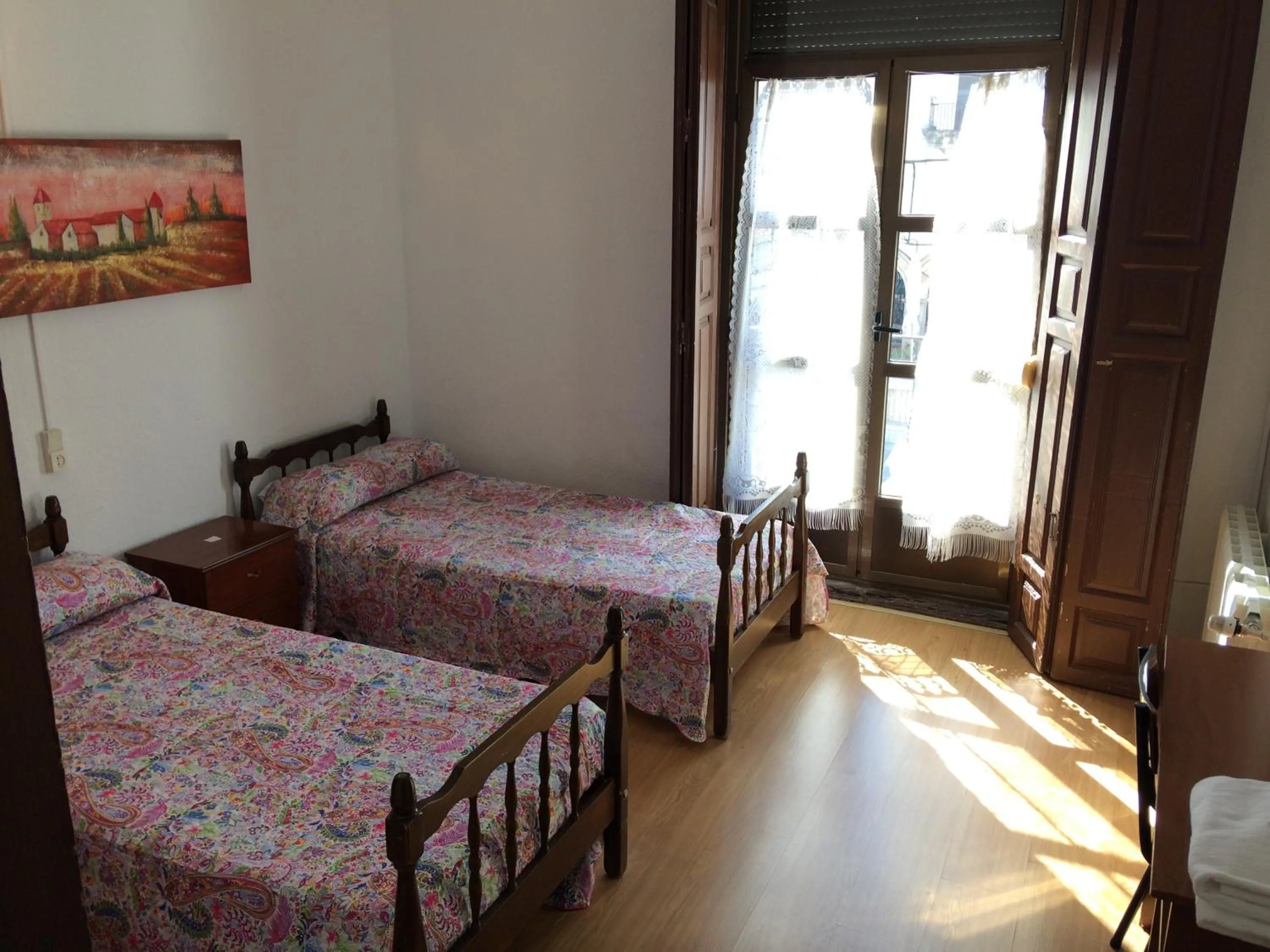 Bed in Pension Carretero