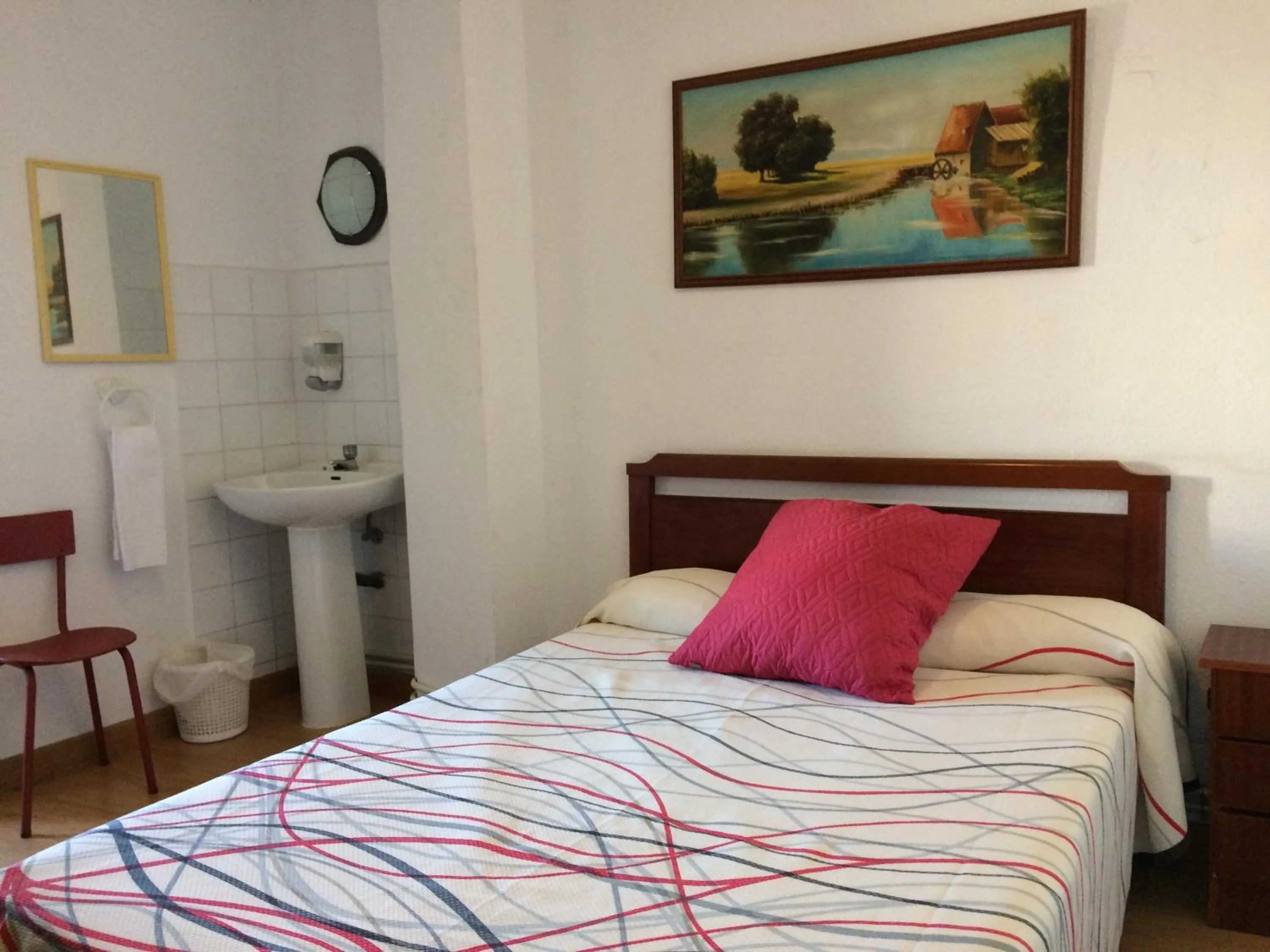 Bed in Pension Carretero