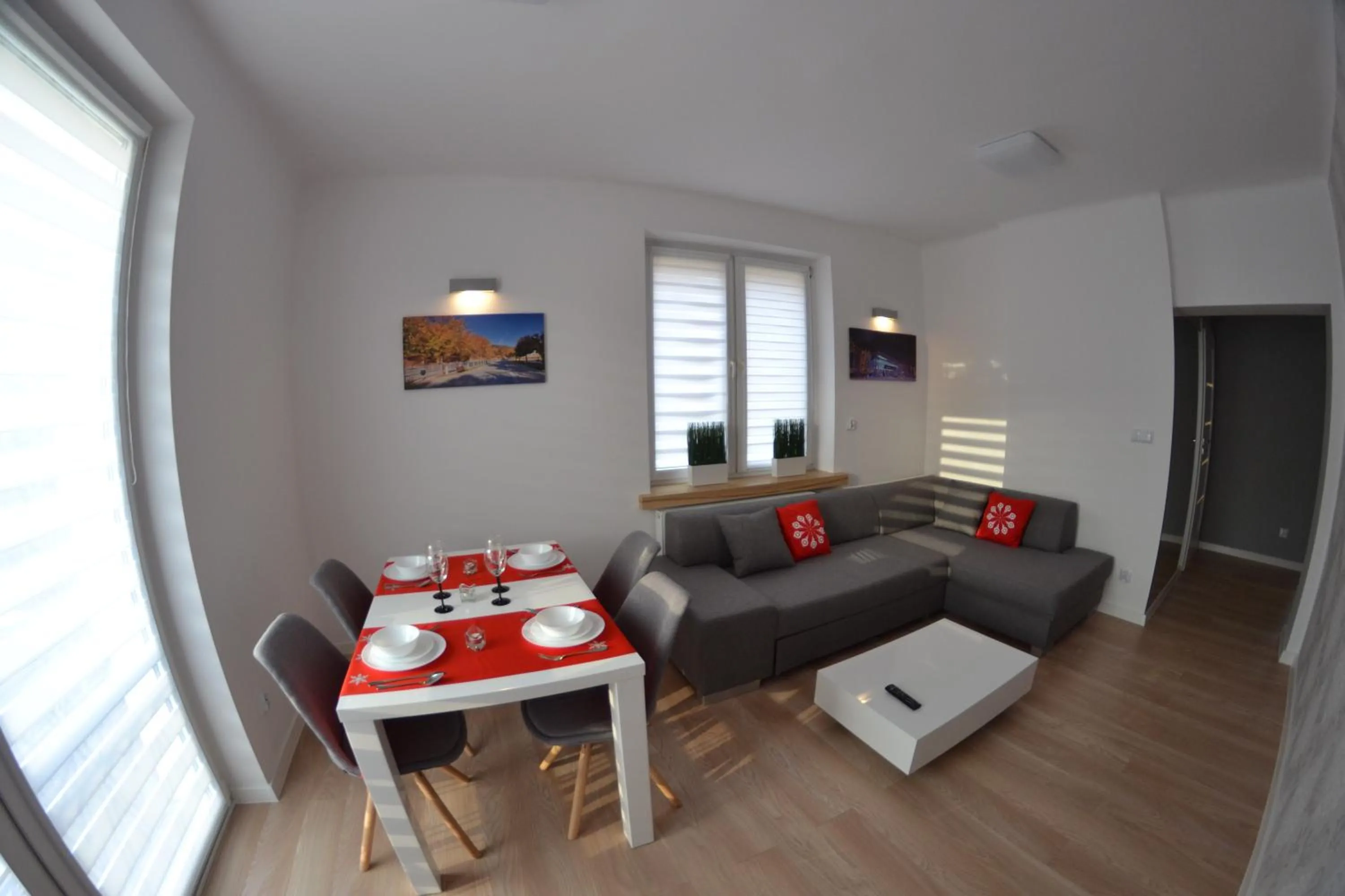 TV and multimedia in Apartament City Center Platinum - Luxury Standard