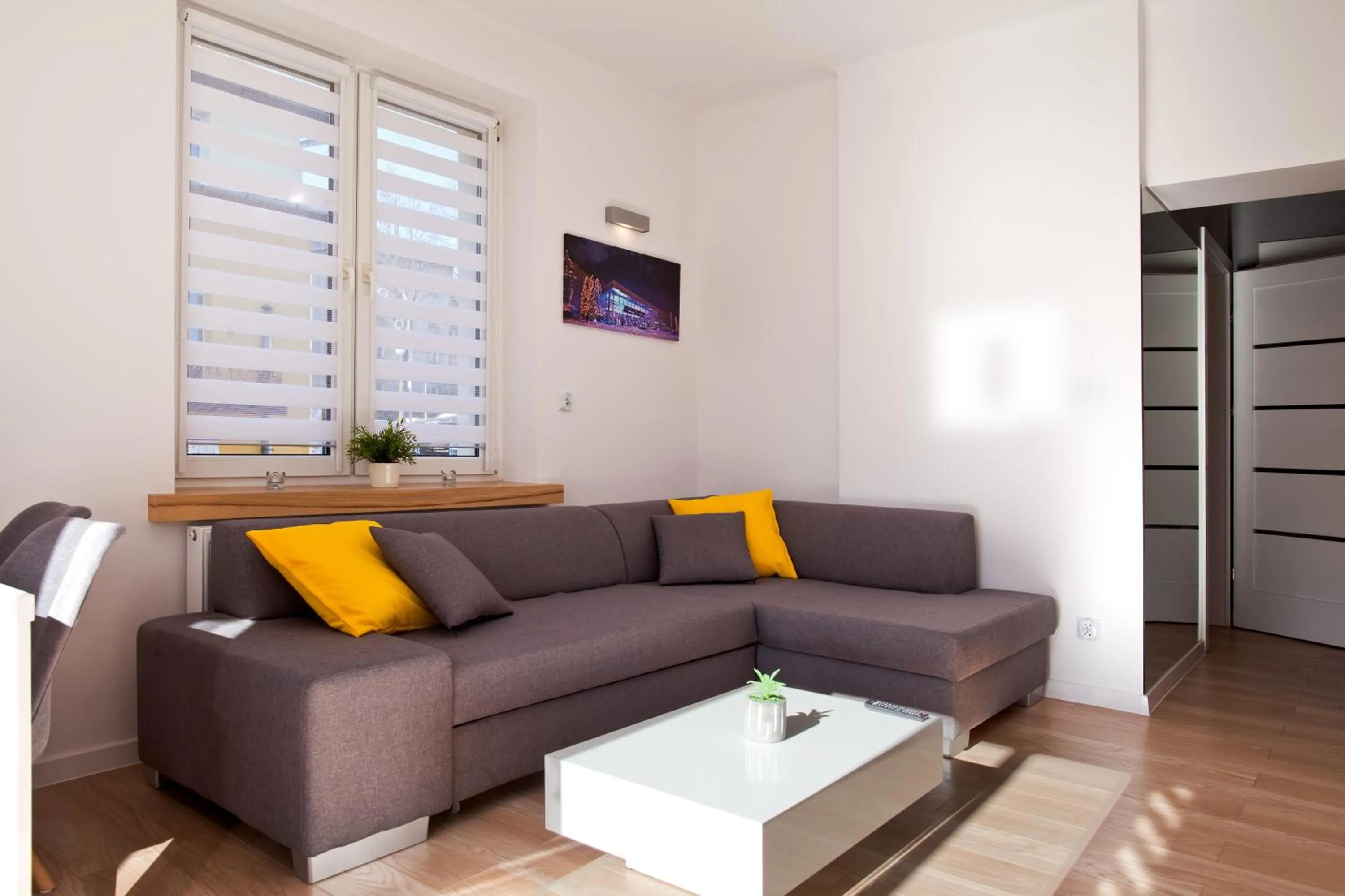 Bed in Apartament City Center Platinum - Luxury Standard