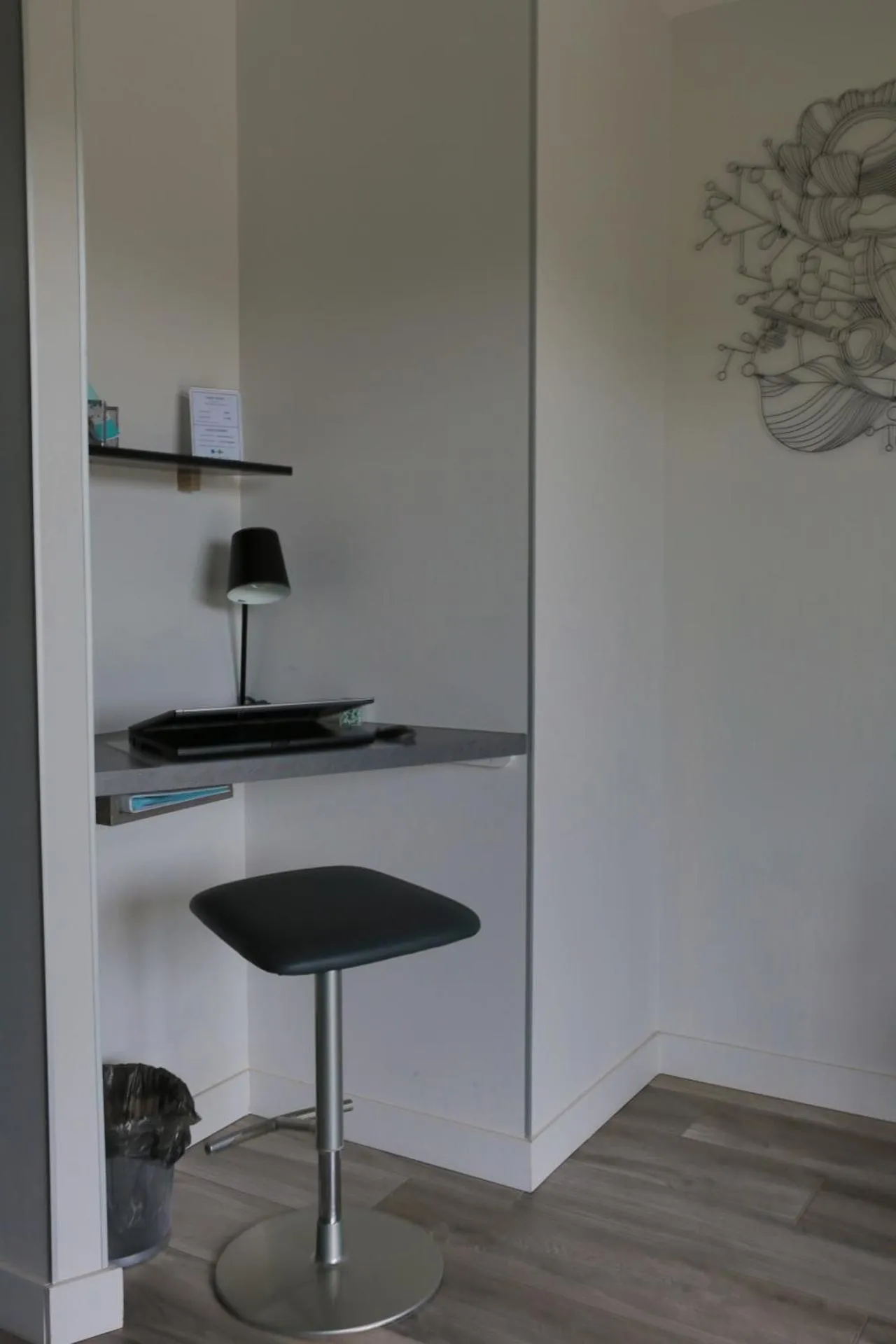 Seating area in Maison Cube