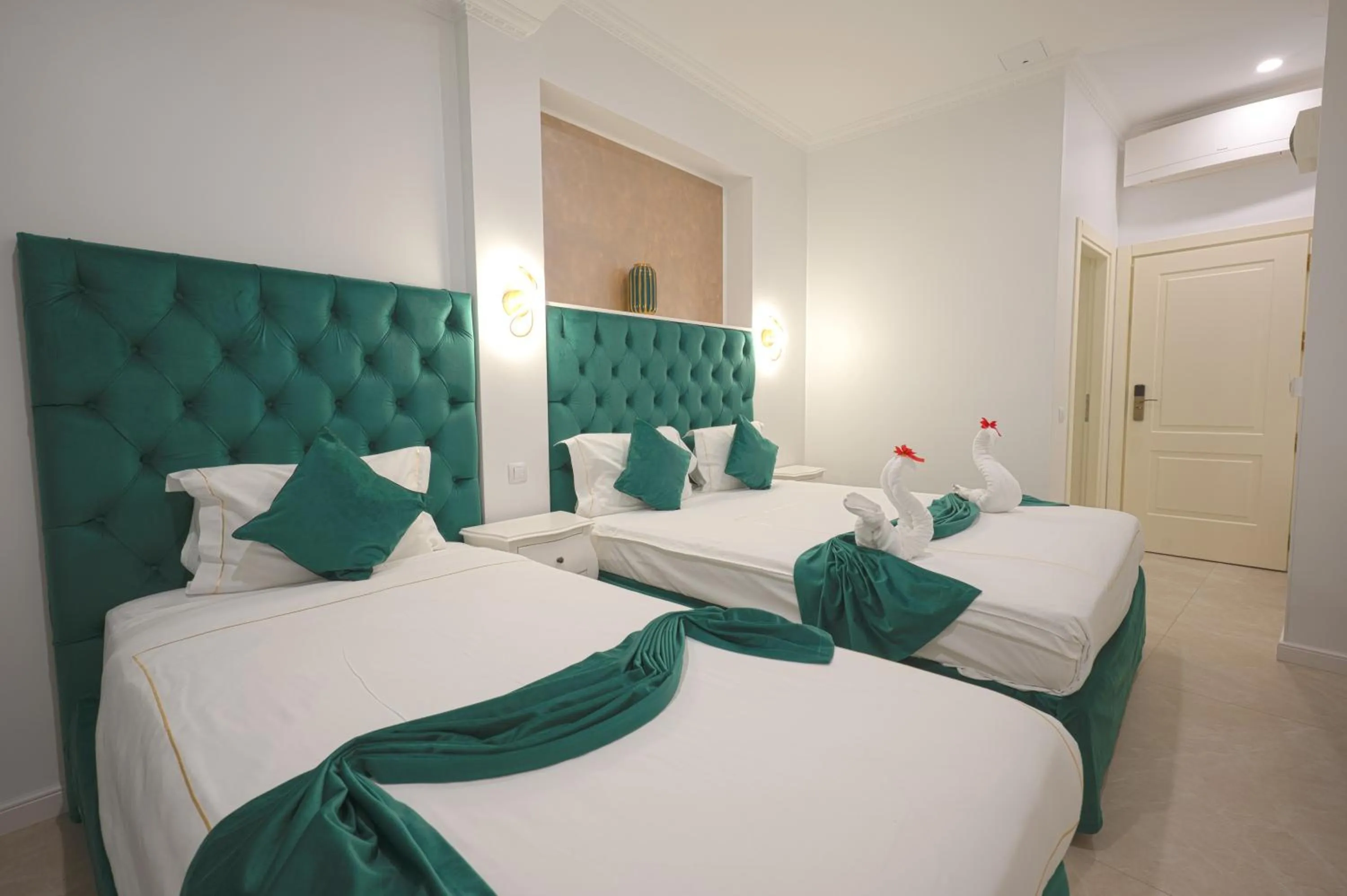 Bed in Old Town Boutique Hotel