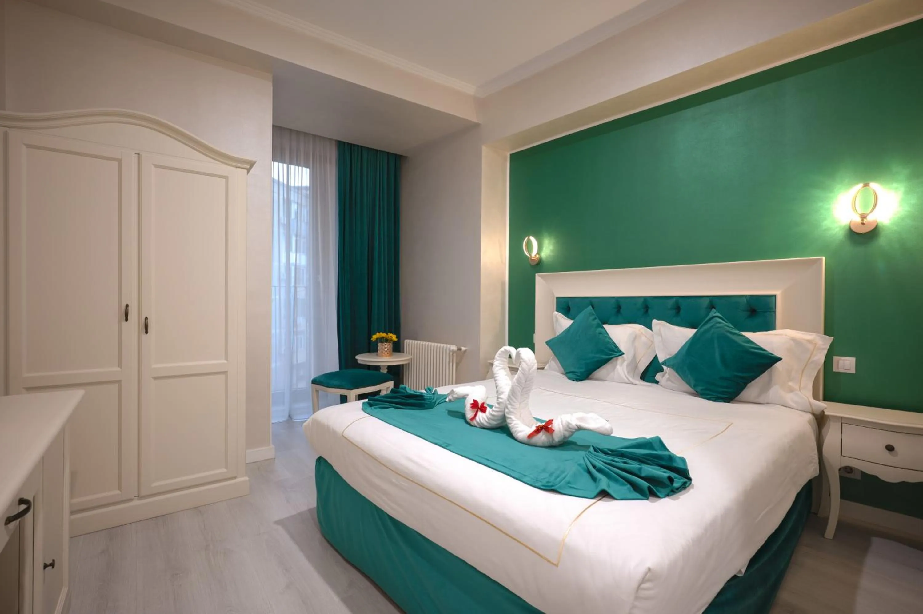 Bed in Old Town Boutique Hotel