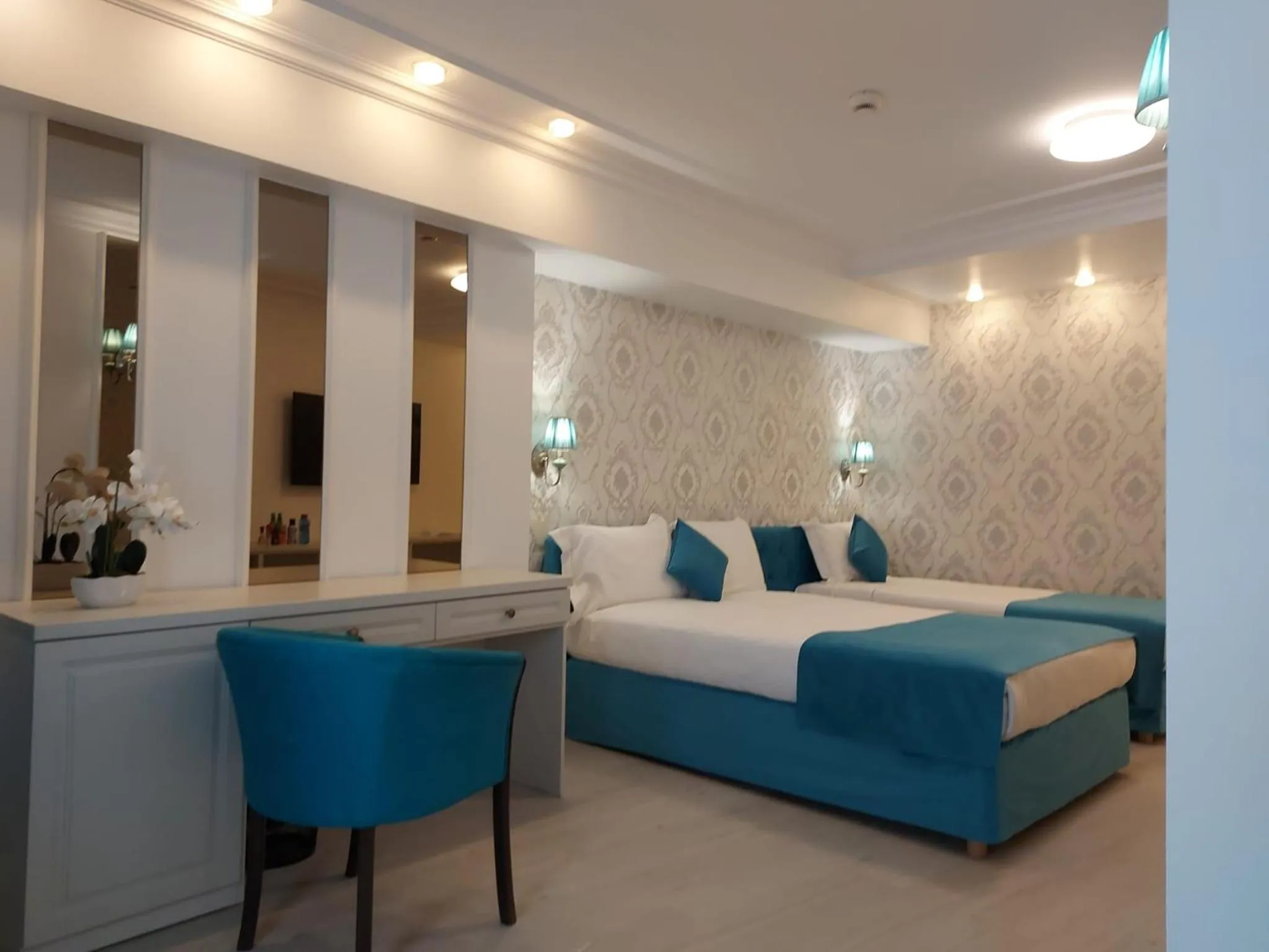 Bed in Old Town Boutique Hotel