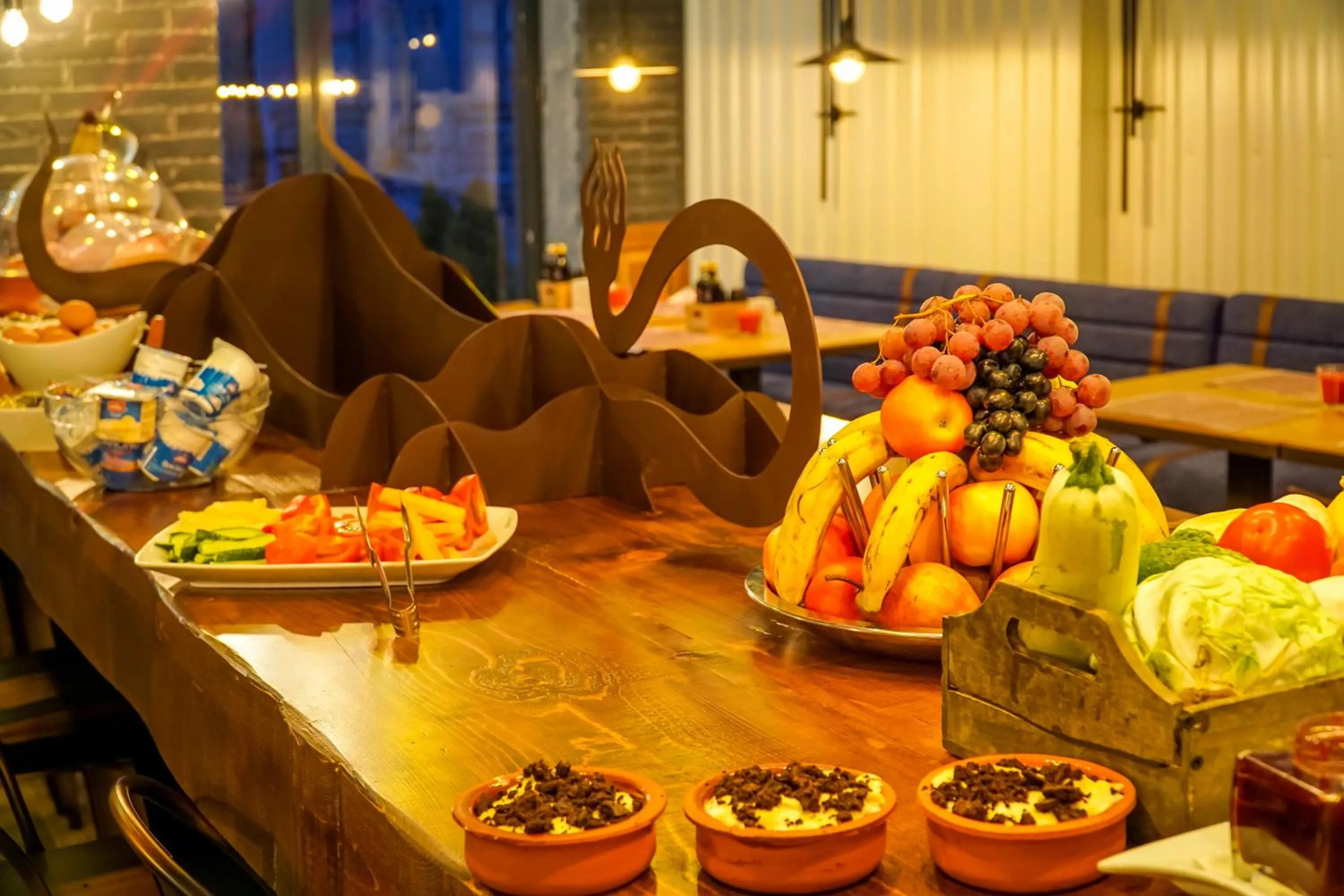 Continental breakfast in Old Town Boutique Hotel