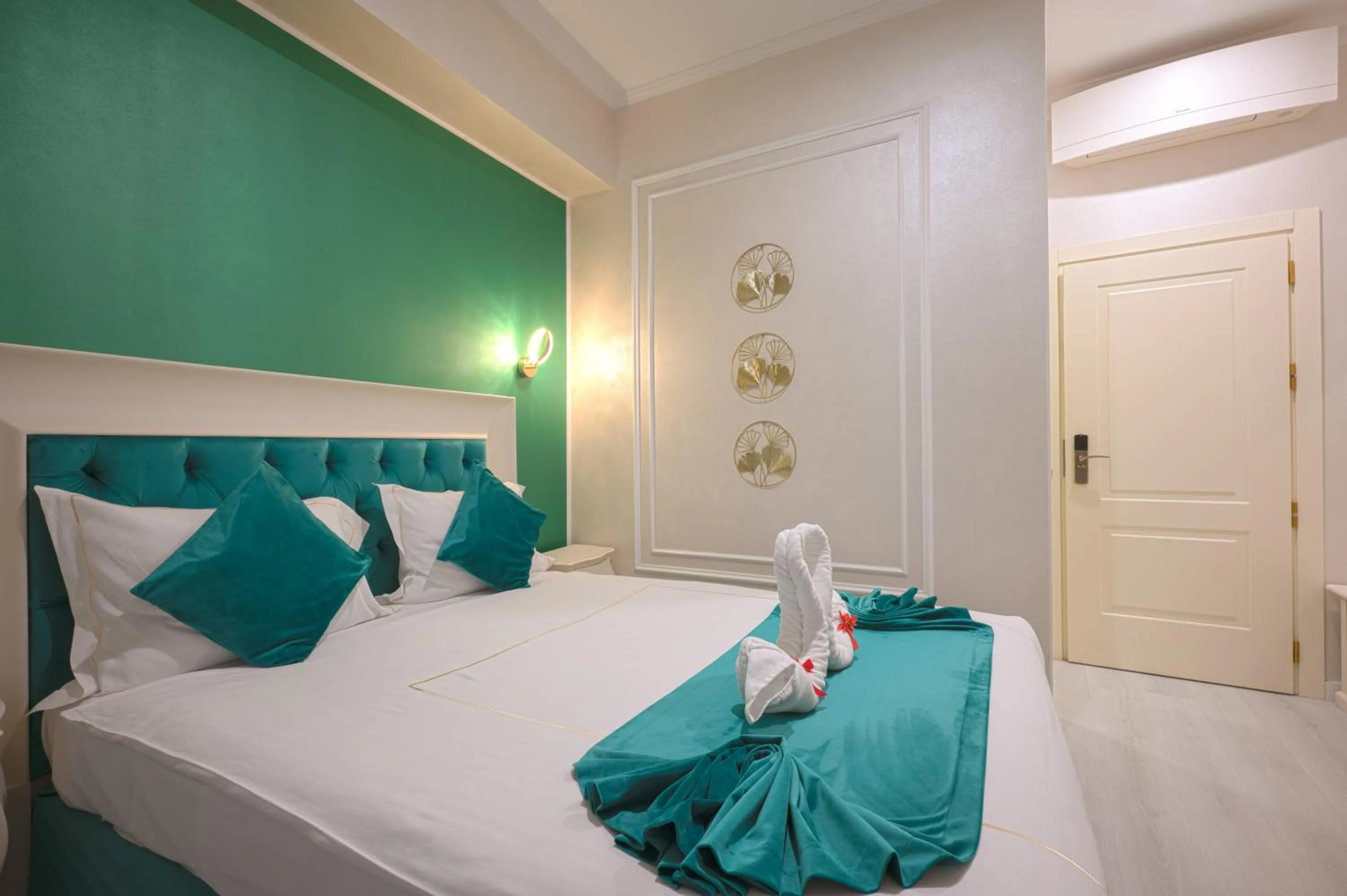 Bed in Old Town Boutique Hotel