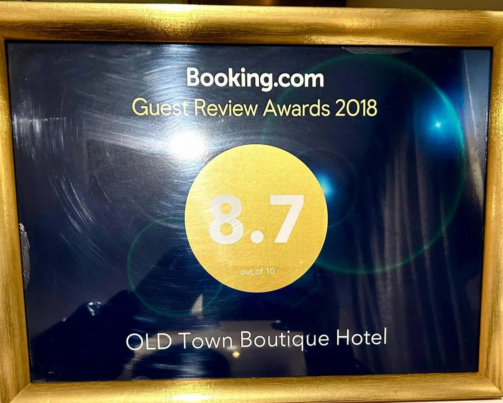 Lobby or reception in Old Town Boutique Hotel