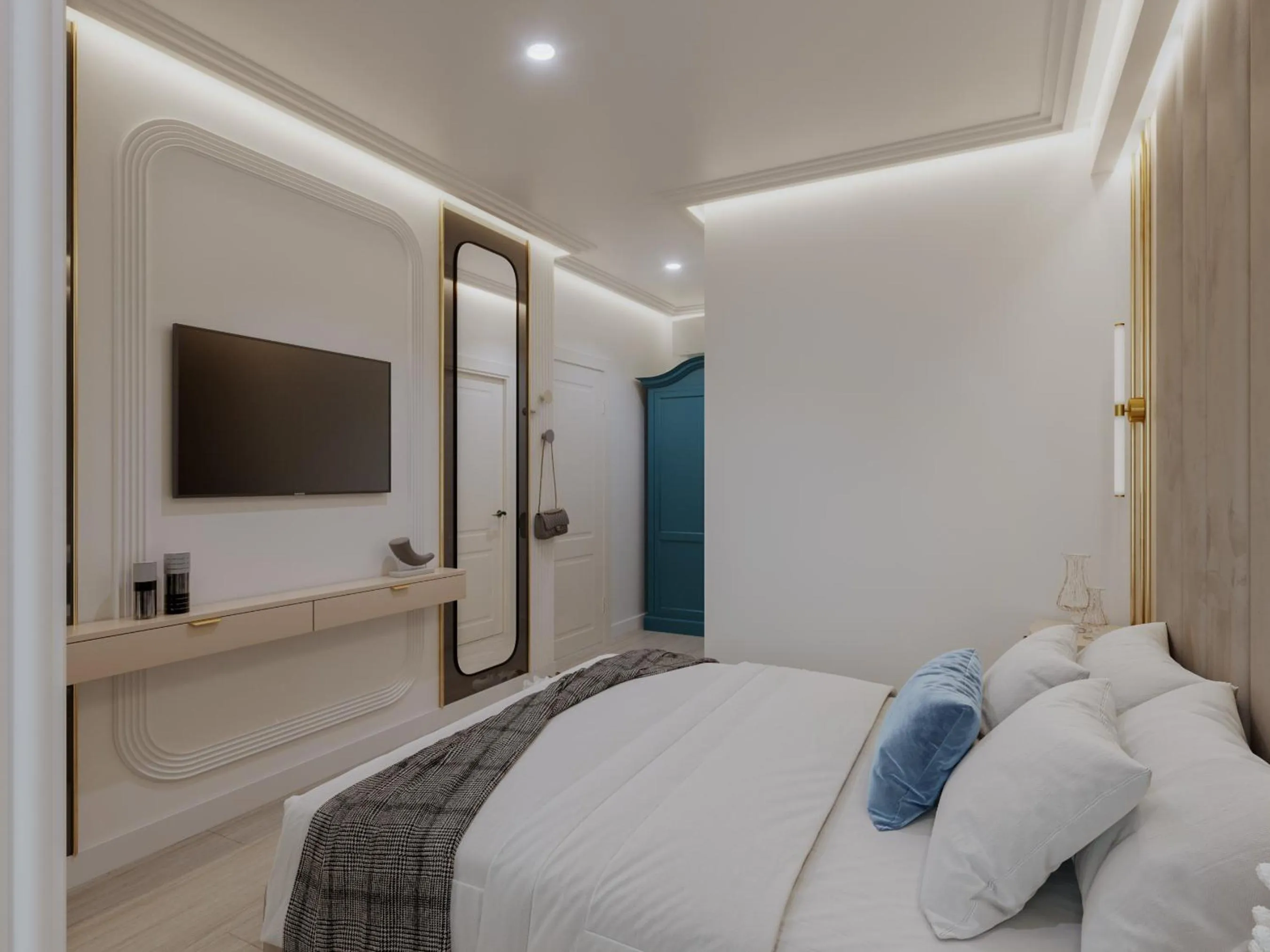 Photo of the whole room, Bed in Old Town Boutique Hotel