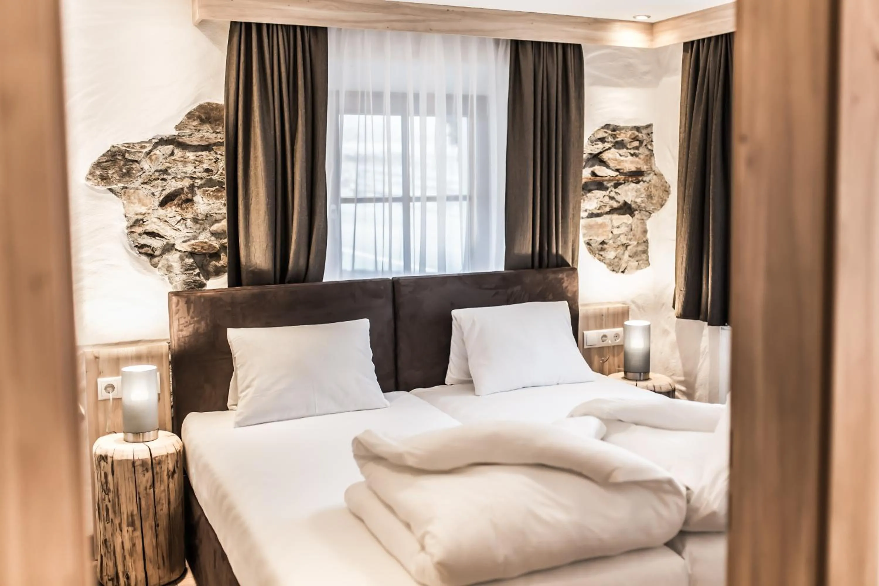 Bedroom, Bed in A Casa Smaragd Appartements