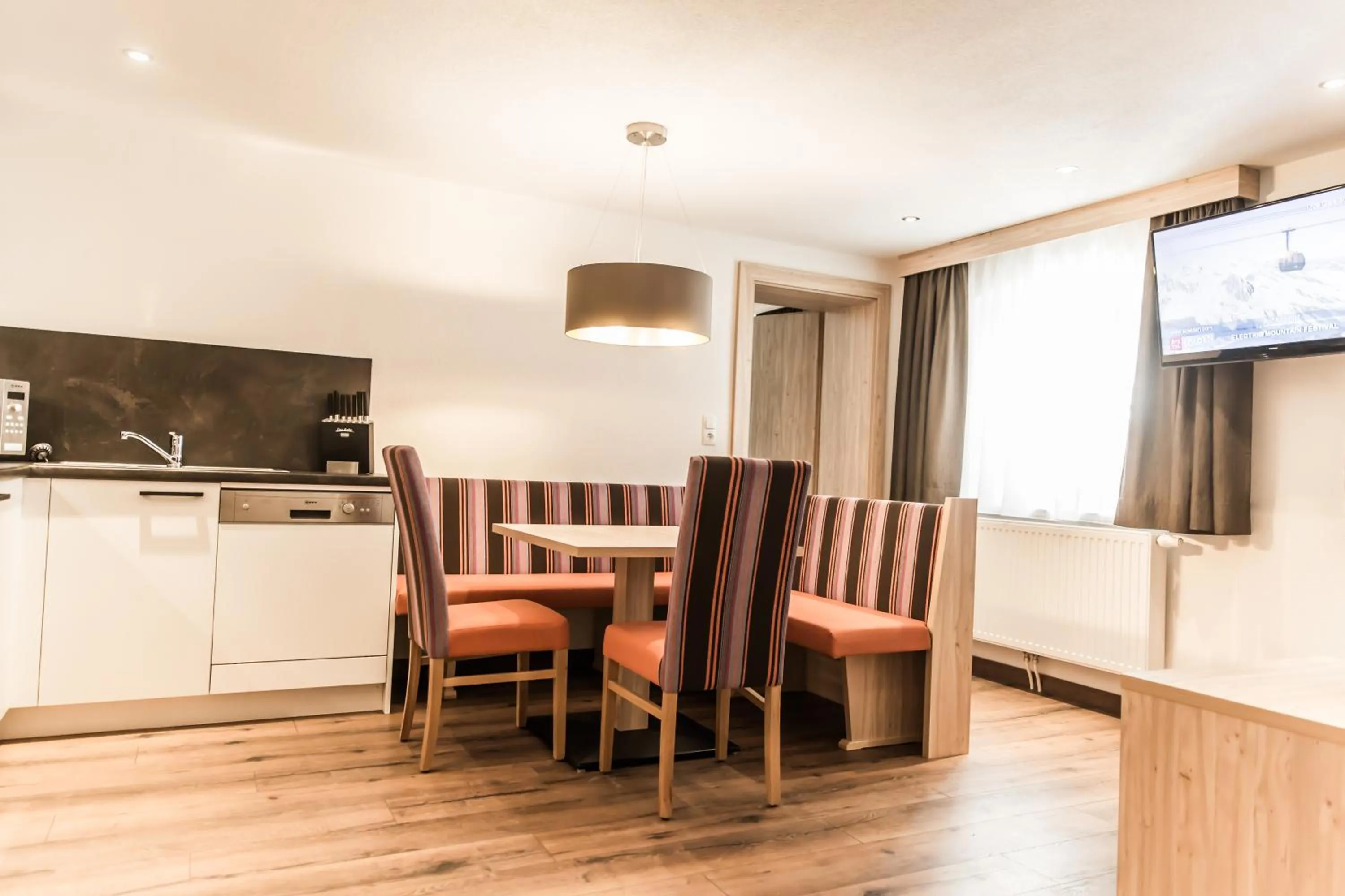 Living room in A Casa Smaragd Appartements