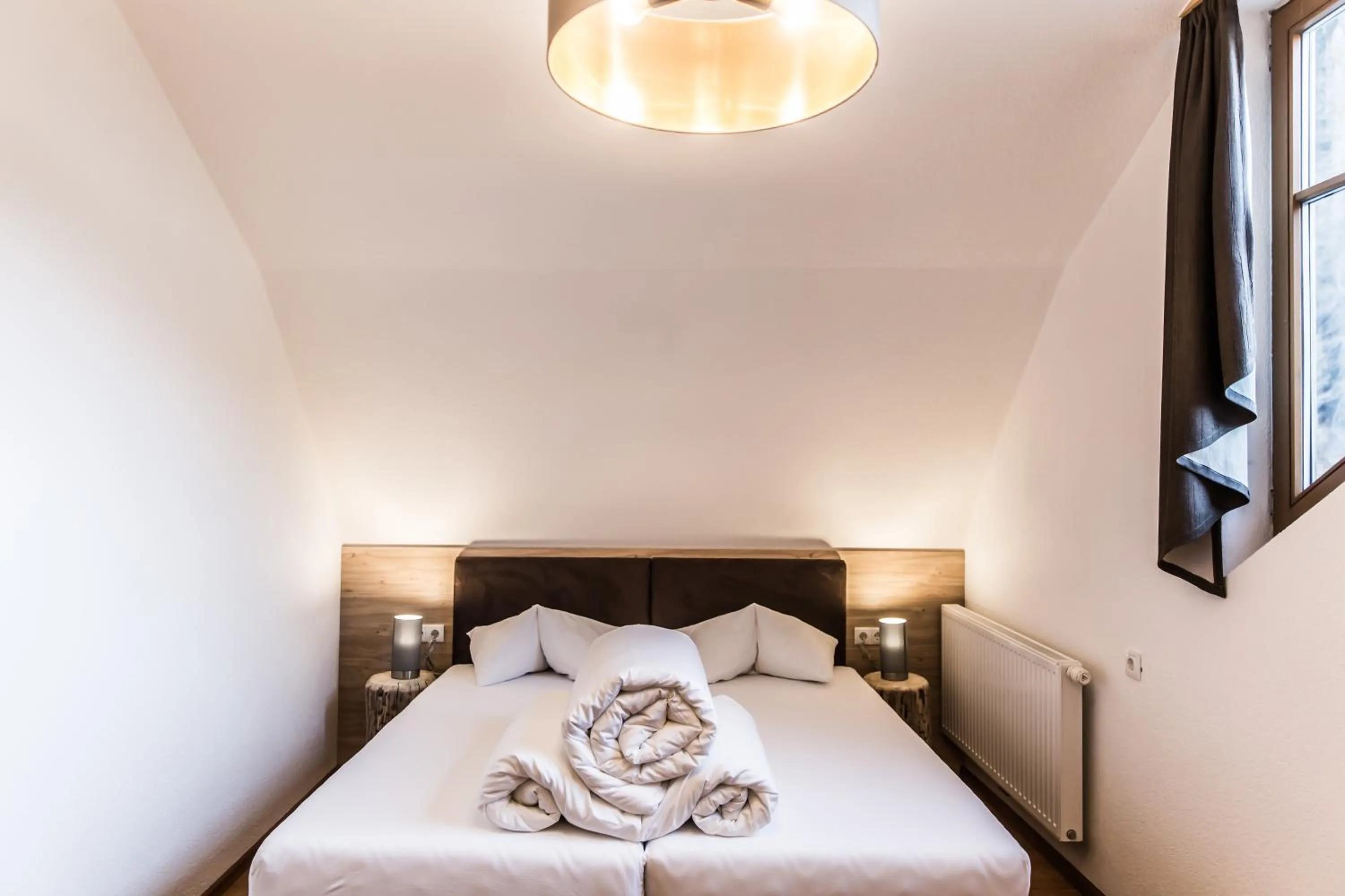 Bedroom, Bed in A Casa Smaragd Appartements