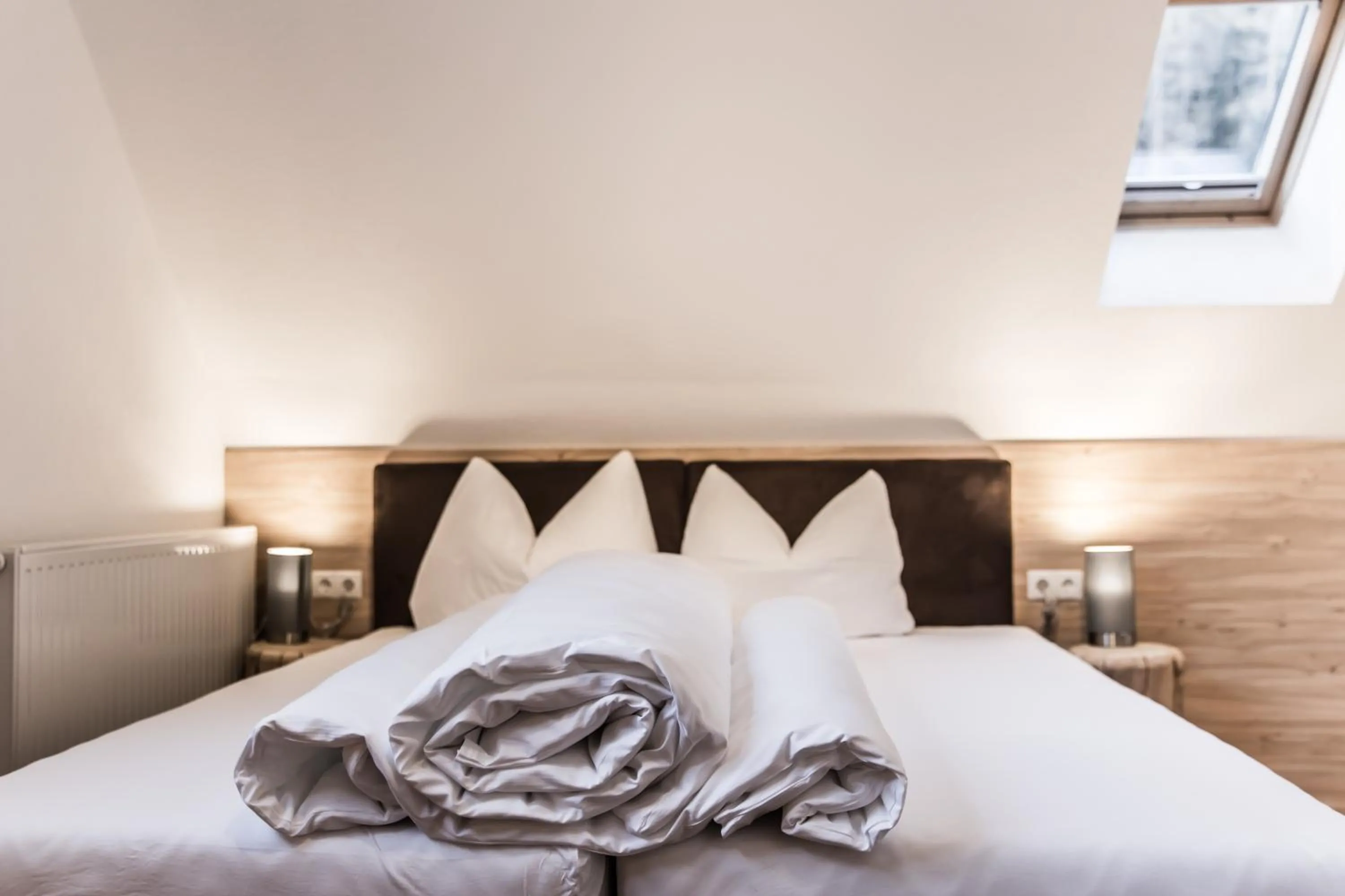 Bedroom, Bed in A Casa Smaragd Appartements