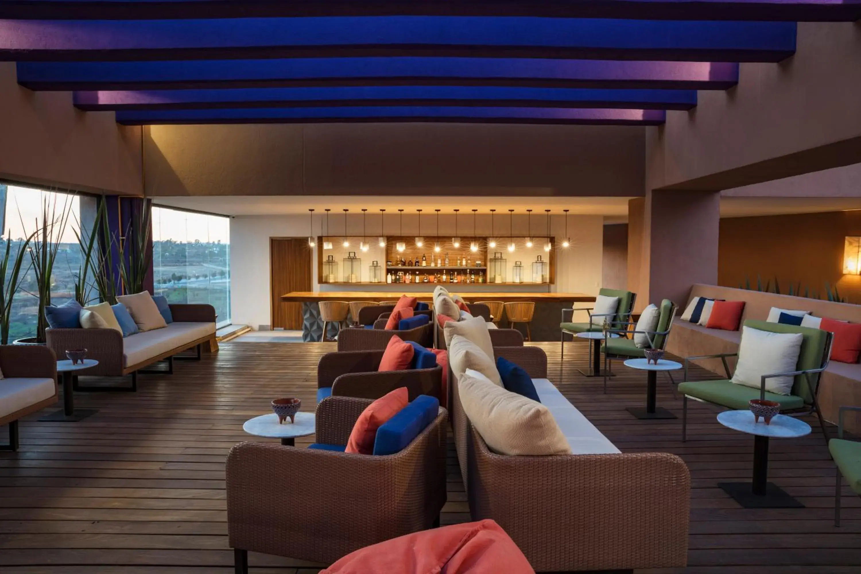 Lounge or bar in Hyatt Centric Campestre Leon Lounge or bar in Hyatt Centric Campestre Leon