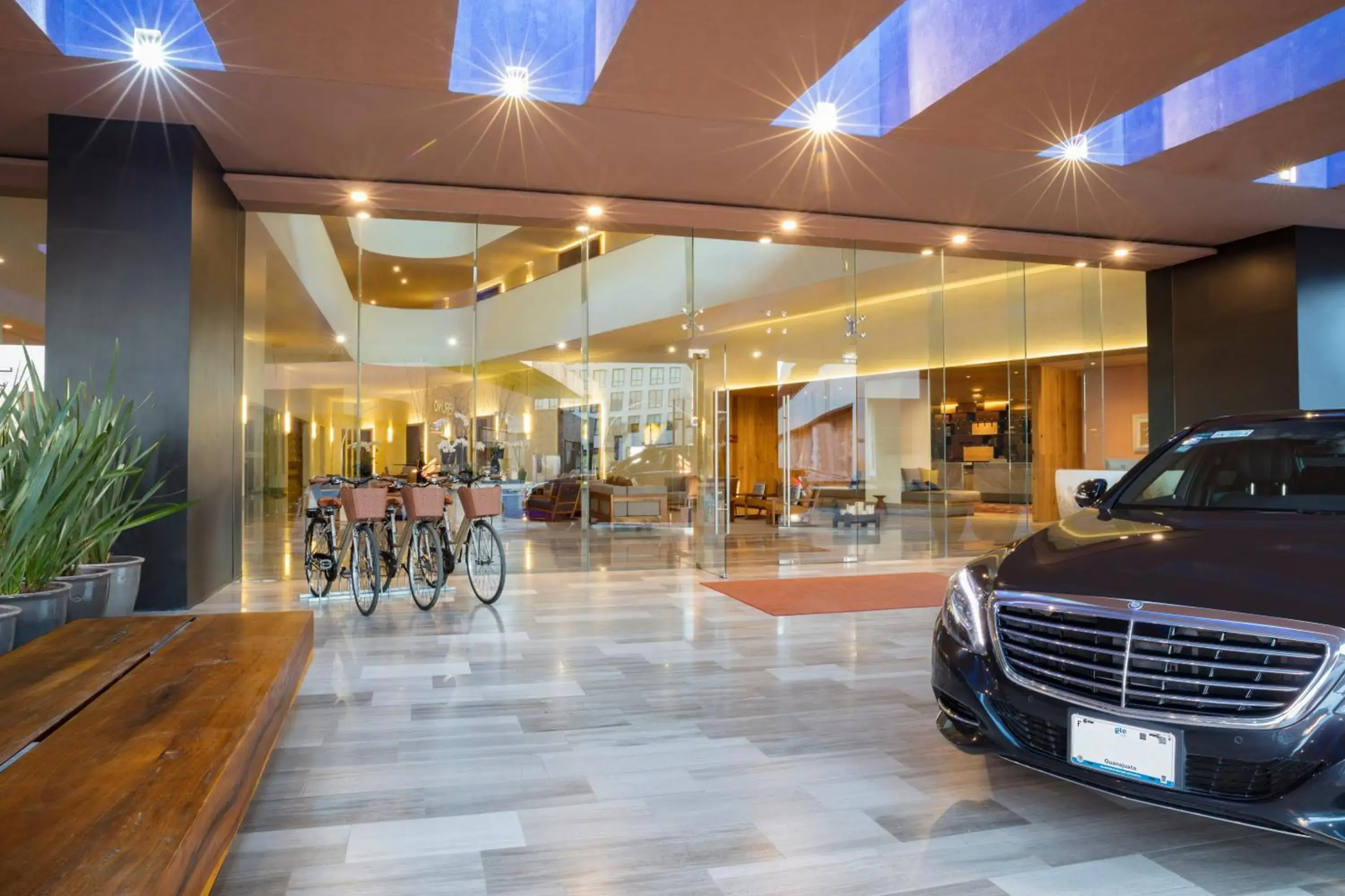 Lobby or reception in Hyatt Centric Campestre Leon Lobby or reception in Hyatt Centric Campestre Leon