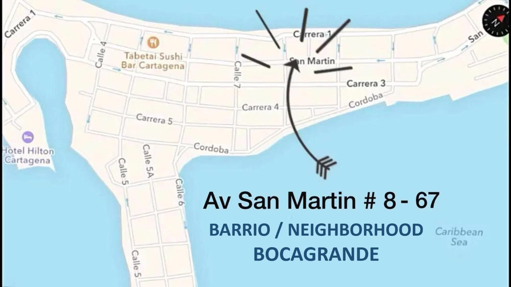 Property building in Apartment Lux Bocagrande