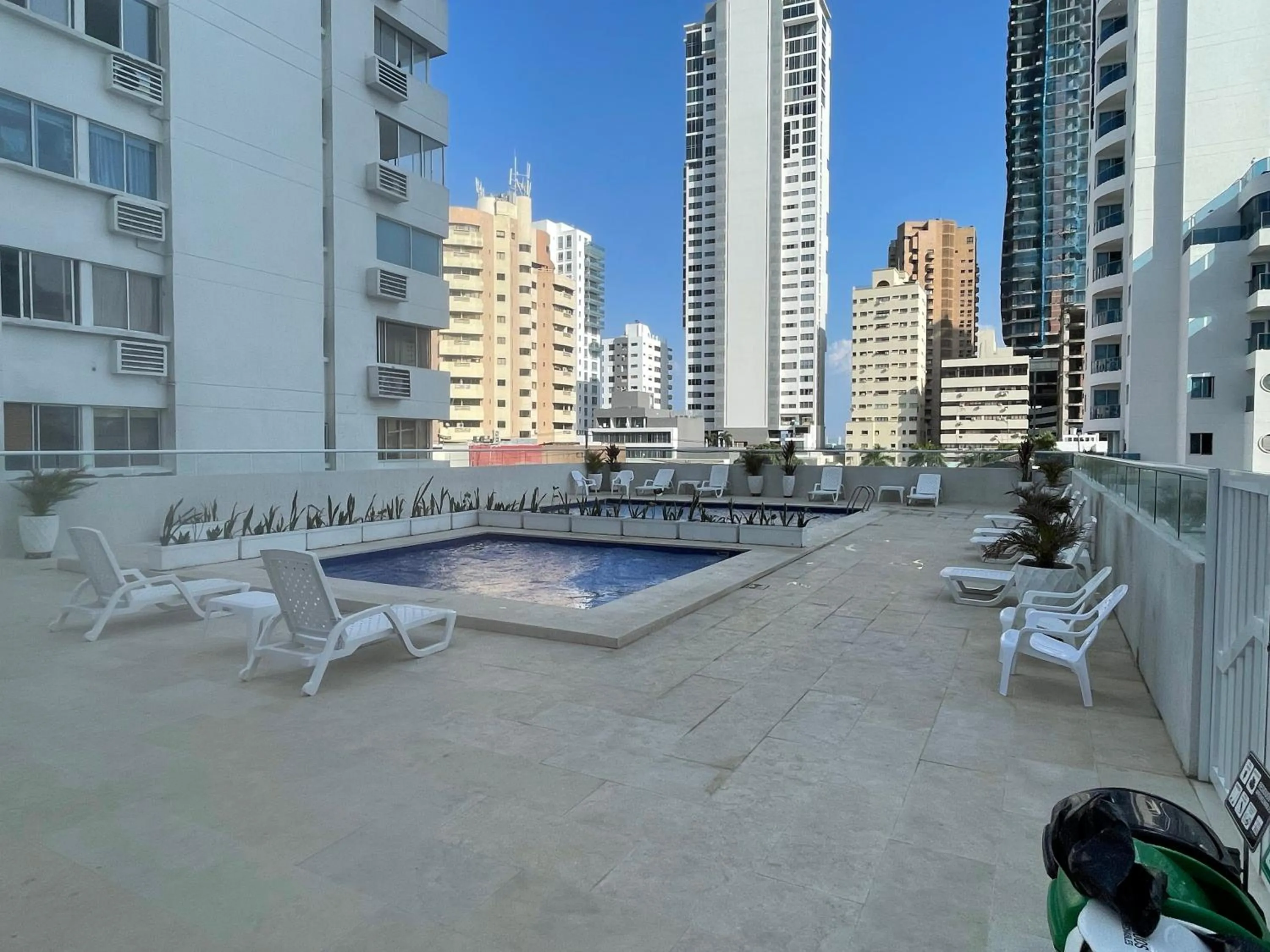 Swimming pool in Apartment Lux Bocagrande