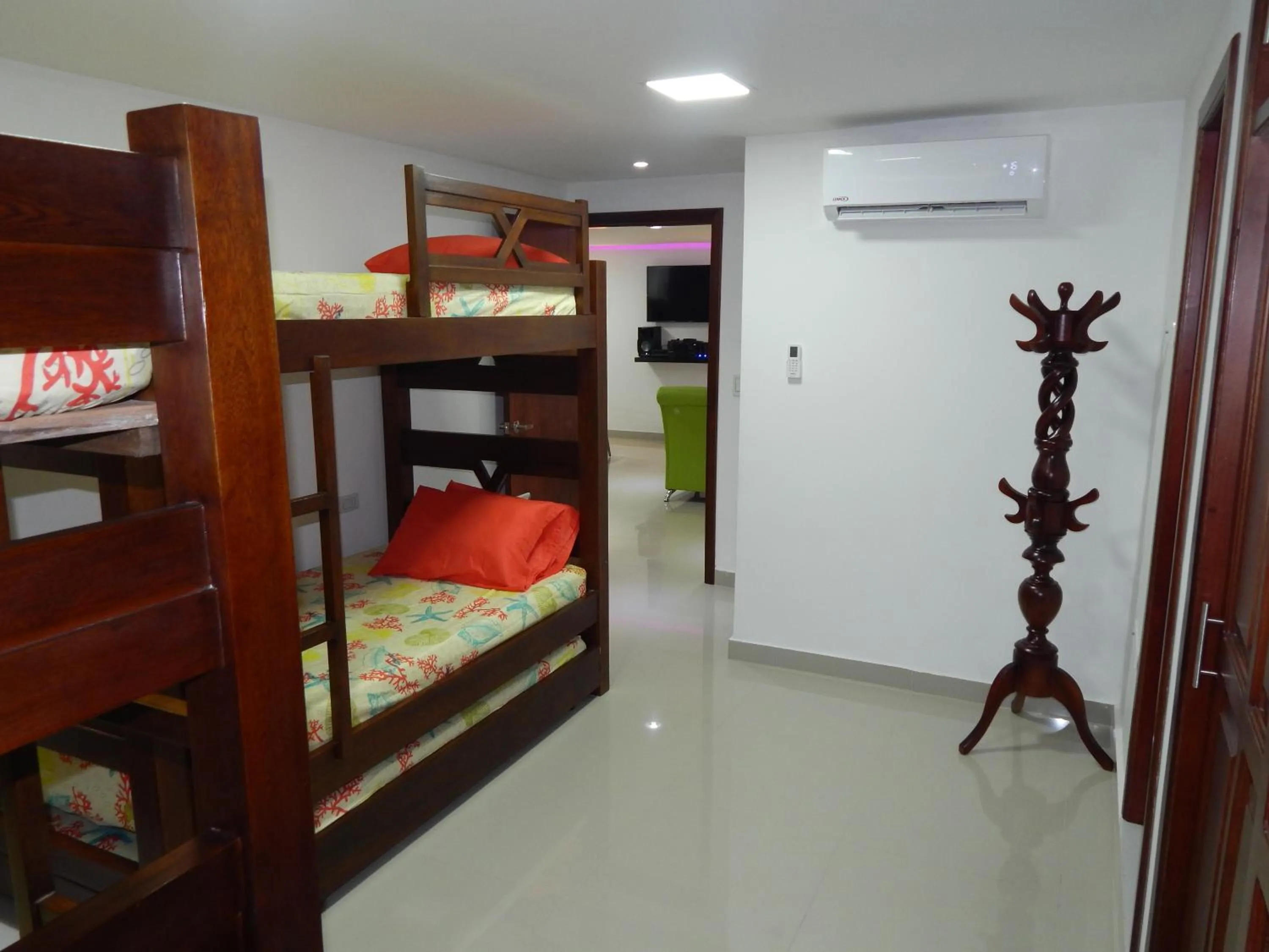 On site, Bed in Apartment Lux Bocagrande