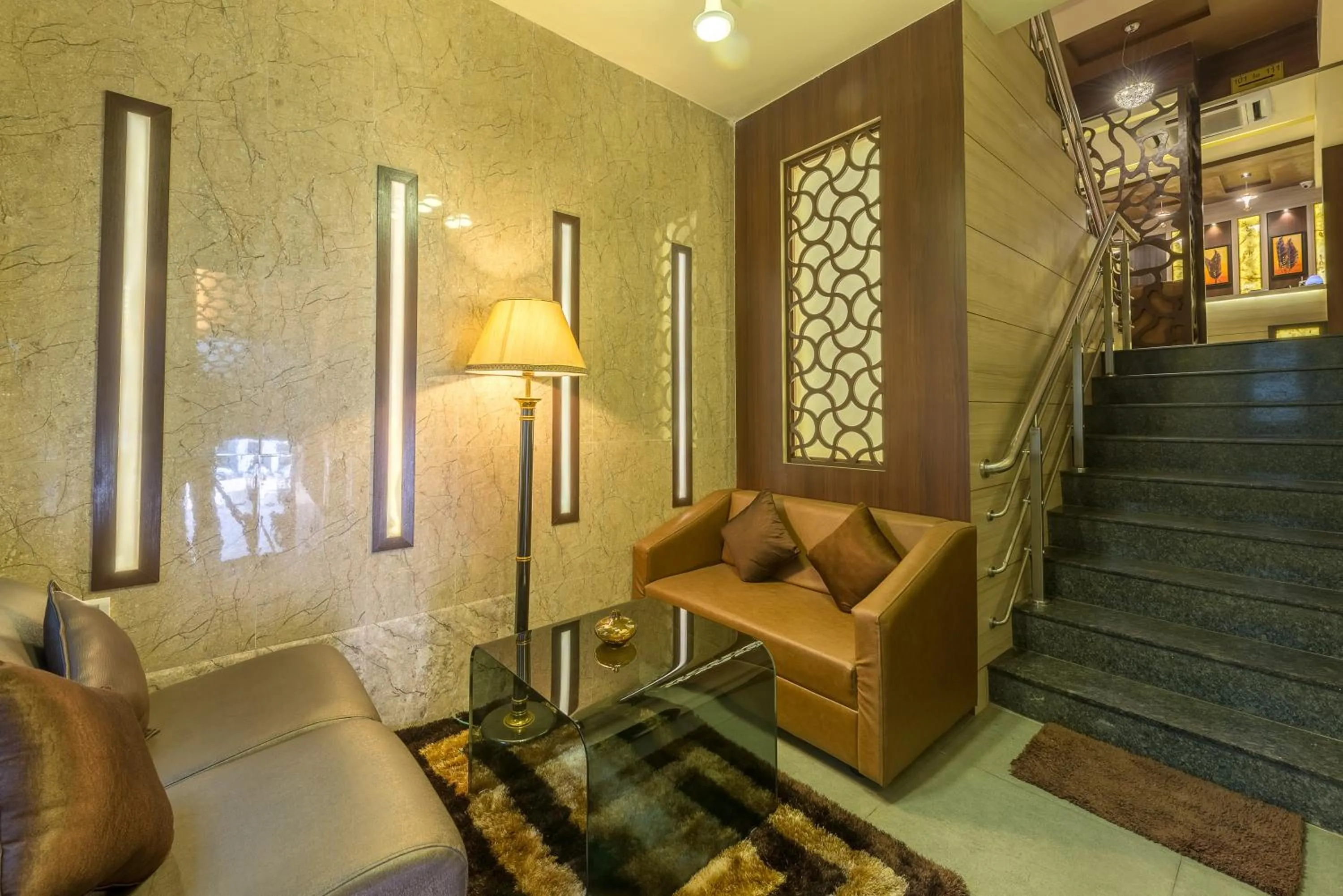 Seating area in Treebo Nestlay Airport Alandur