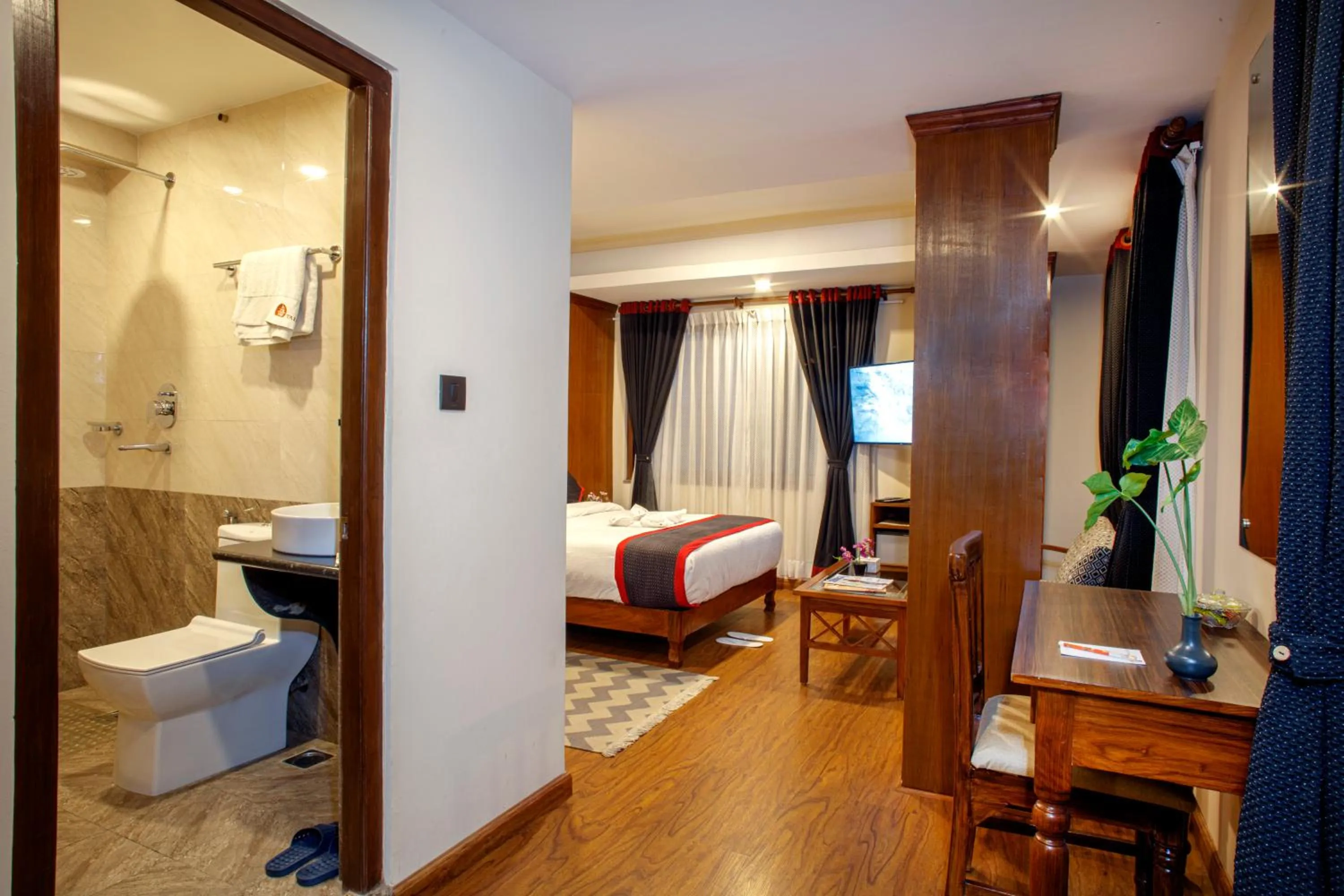 Bedroom, Bed in Taleju Boutique Hotel