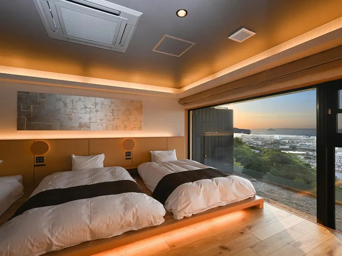 Bed in Yunaginoyu Hotel Hanajyukai Bed in Yunaginoyu Hotel Hanajyukai