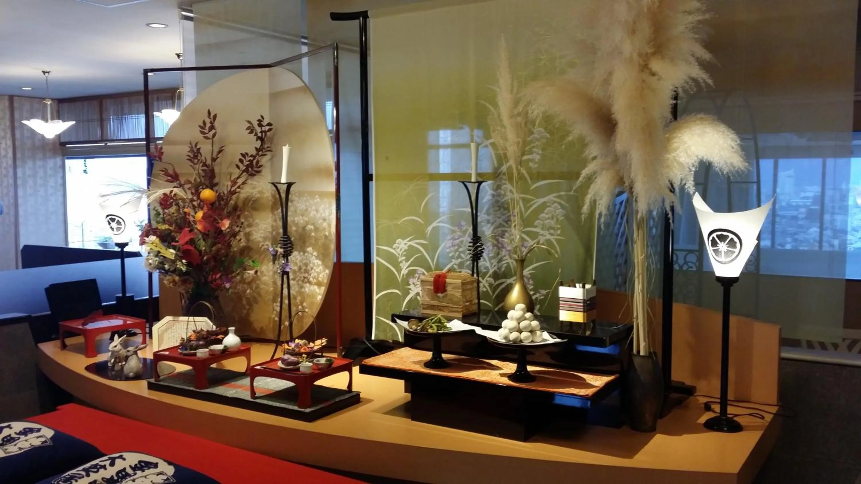 Decorative detail in Yunaginoyu Hotel Hanajyukai